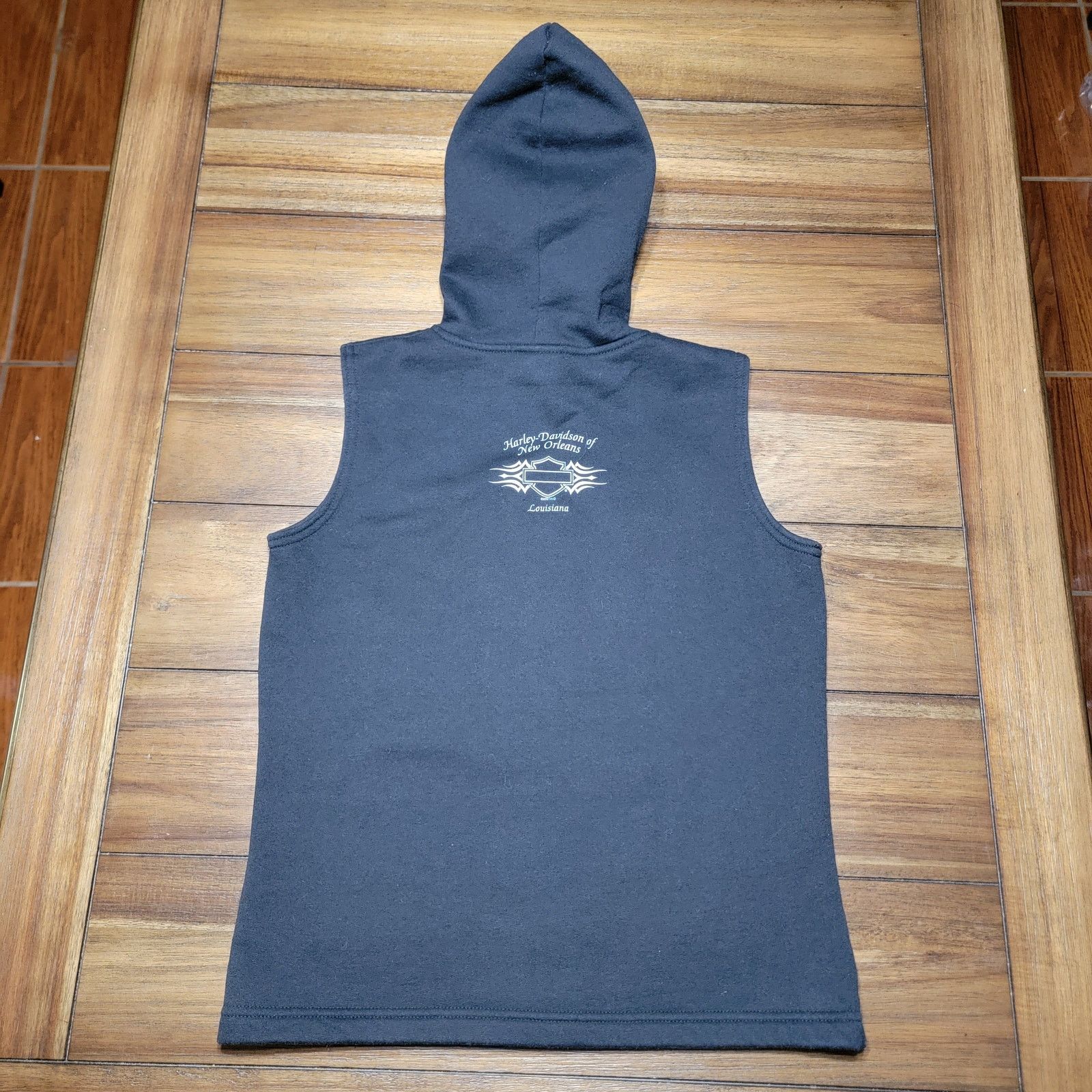 Harley Davidson Harley Davidson Hooded Vest Jacket "HD of NOLA" -Size Medium Size M / US 6-8 / IT 42-44 - 5 Thumbnail