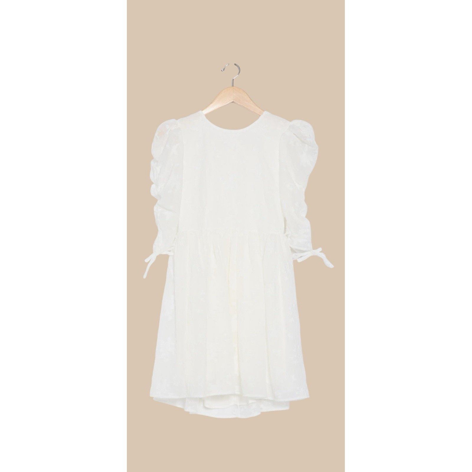 Other Lush White Lace Midi Dress Size S / US 4 / IT 40 - 3 Thumbnail