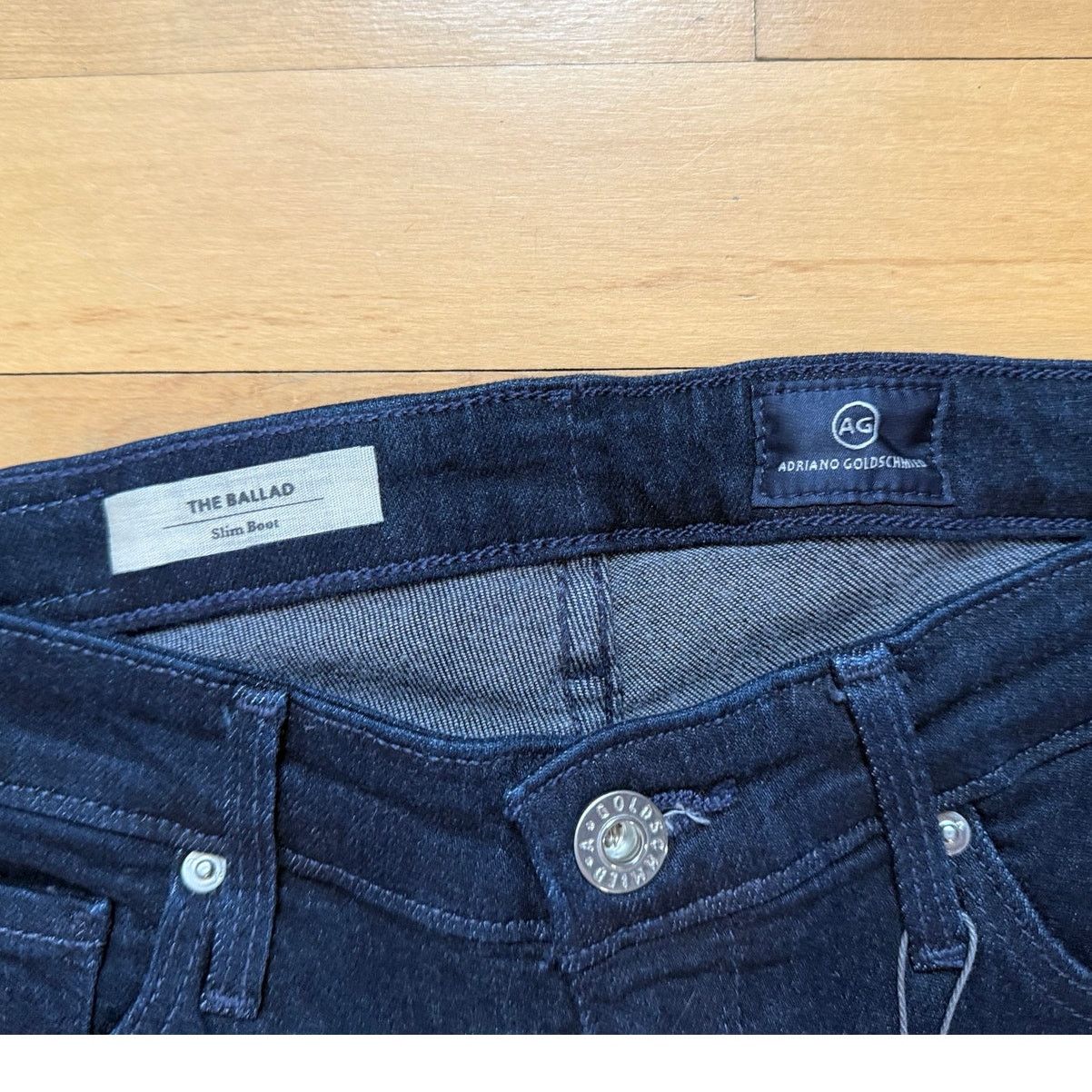 AG Adriano Goldschmied NWT AG The Ballad Slim Boot Jeans - Clyde Wash - Size 26 Size 26" / US 2 / IT 38 - 2 Thumbnail