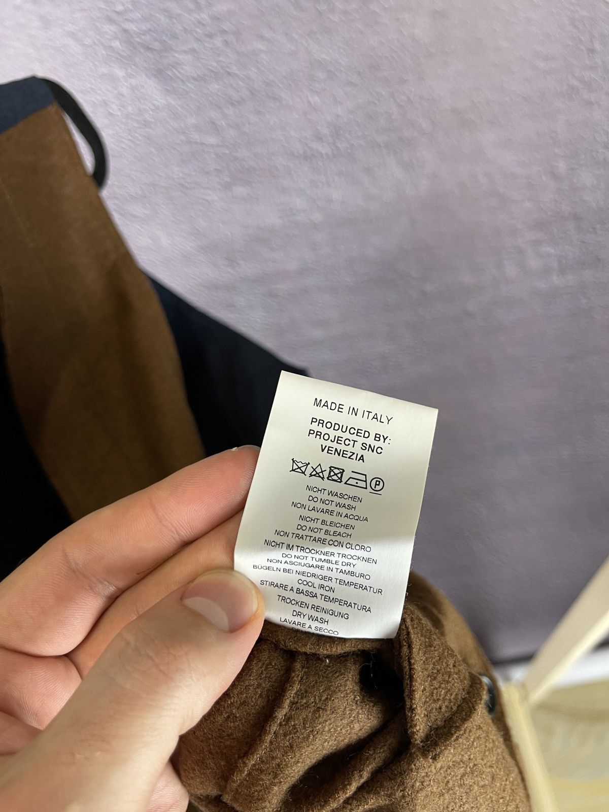 Weber Weber + Weber Sartoria wool vest RRP 500$ made in Italy Size 38R - 7 Thumbnail