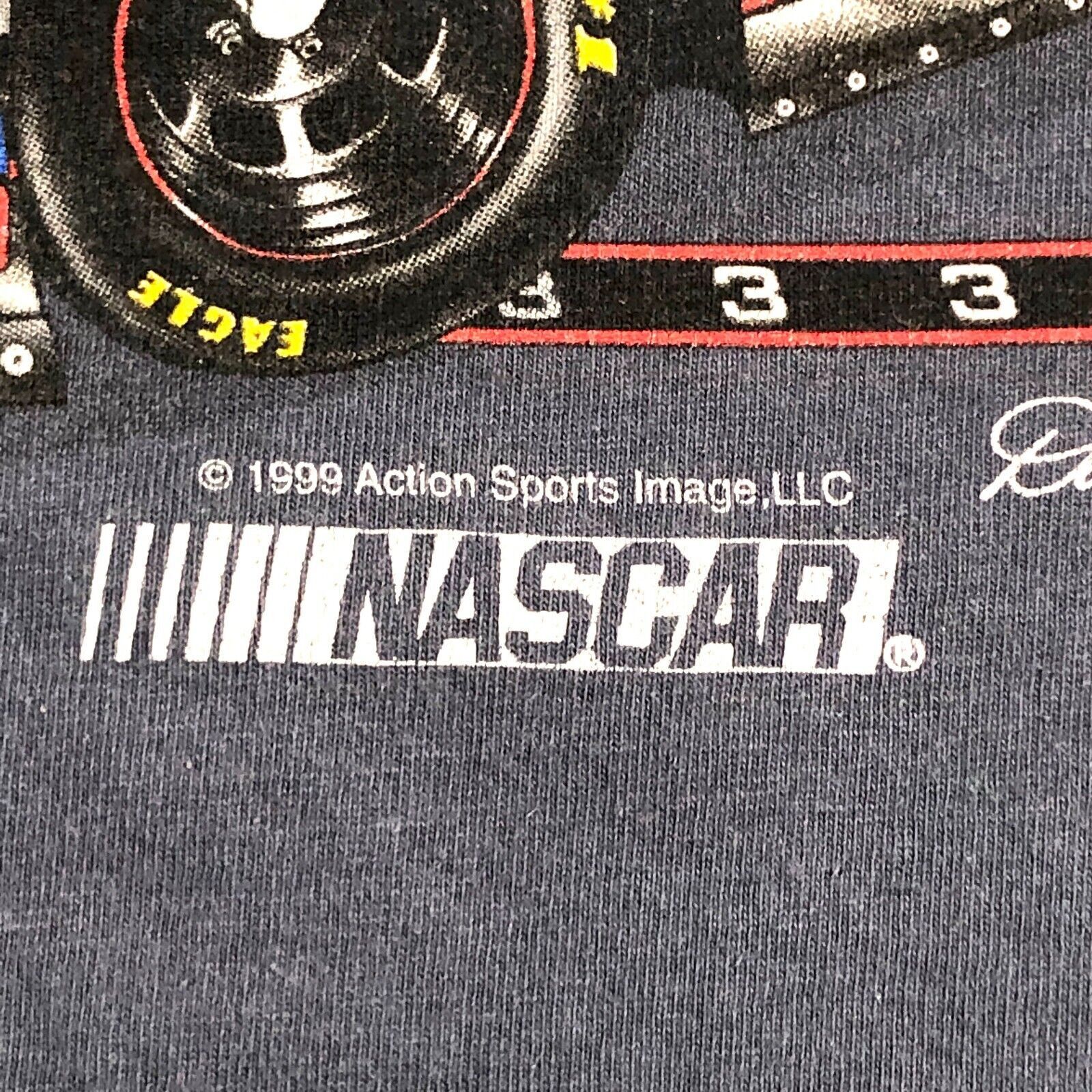 Chase Authentics × NASCAR × Vintage Vintage 1999 Dale Earnhardt Nascar Racing Tee T Shirt Size US L / EU 52-54 / 3 - 7 Thumbnail