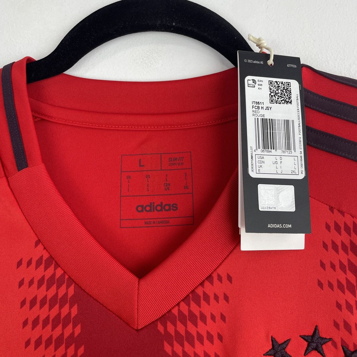 Adidas Bayern Munich Josip Stanisic Home Jersey Shirt Men 2024/2025 Size US L / EU 52-54 / 3 - 4 Thumbnail