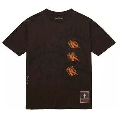 Mitchell & Ness × Travis Scott TRAVIS SCOTT CACTUS JACK x MITCHELL & NESS x MIAMI TEE SZ L Size US L / EU 52-54 / 3 - 1 Thumbnail
