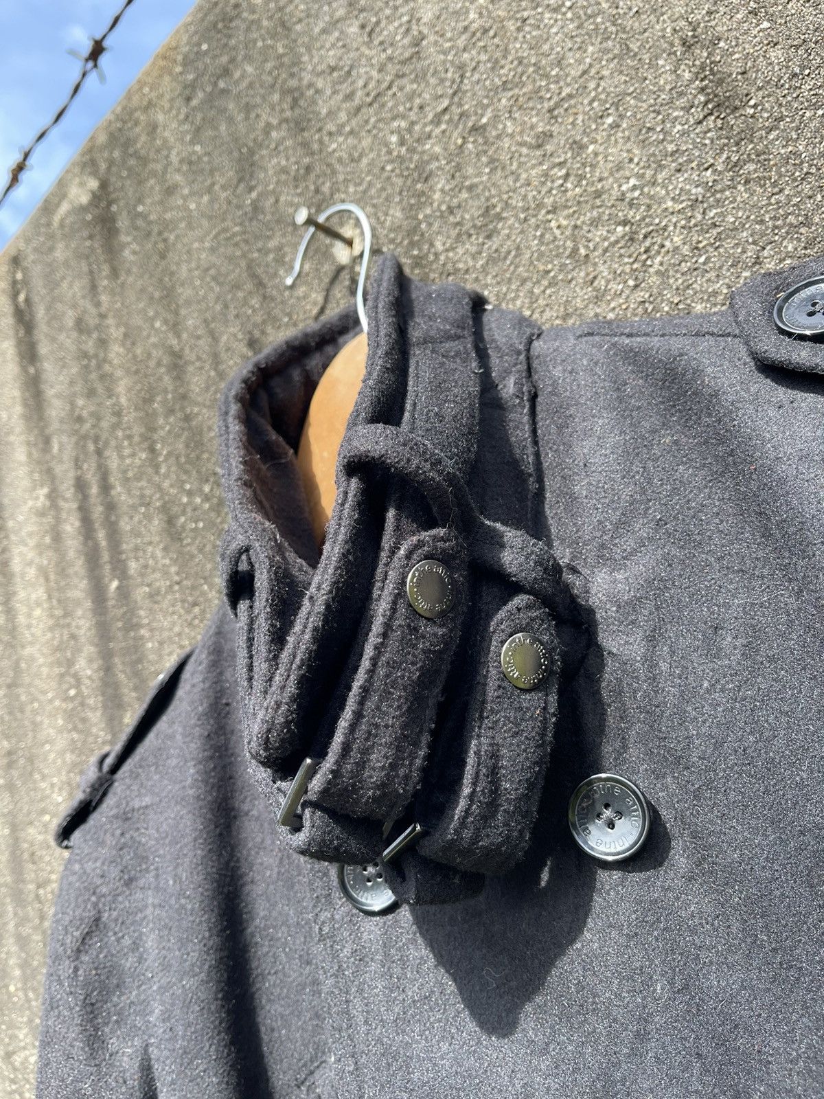 Designer In the Attic Double-Breasted Wool Peacoat Size US S / EU 44-46 / 1 - 4 Thumbnail