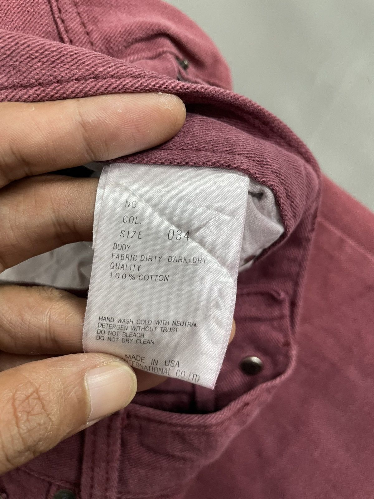 Helmut Lang Helmut Lang Red Jeans Size US 34 / EU 50 - 5 Thumbnail