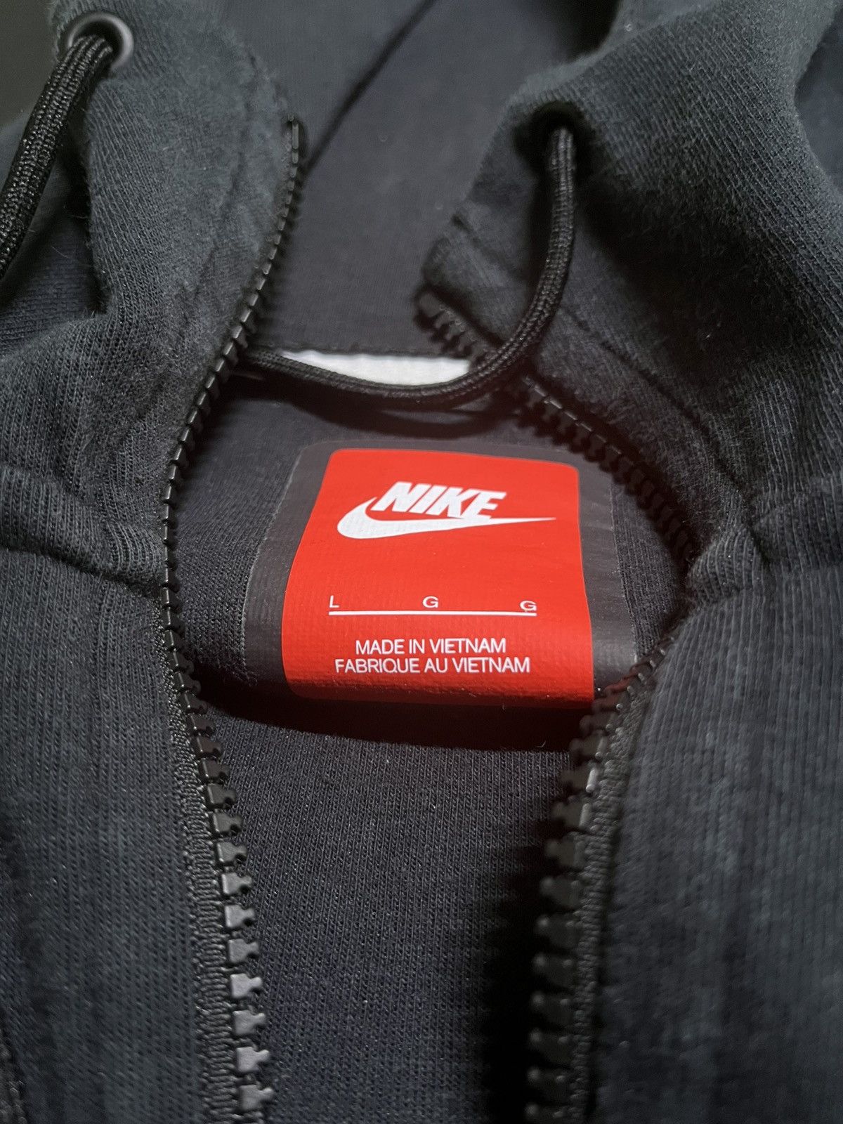 Nike Black Nike Tech Fleece Full Zip Hoodie Size US L / EU 52-54 / 3 - 5 Thumbnail