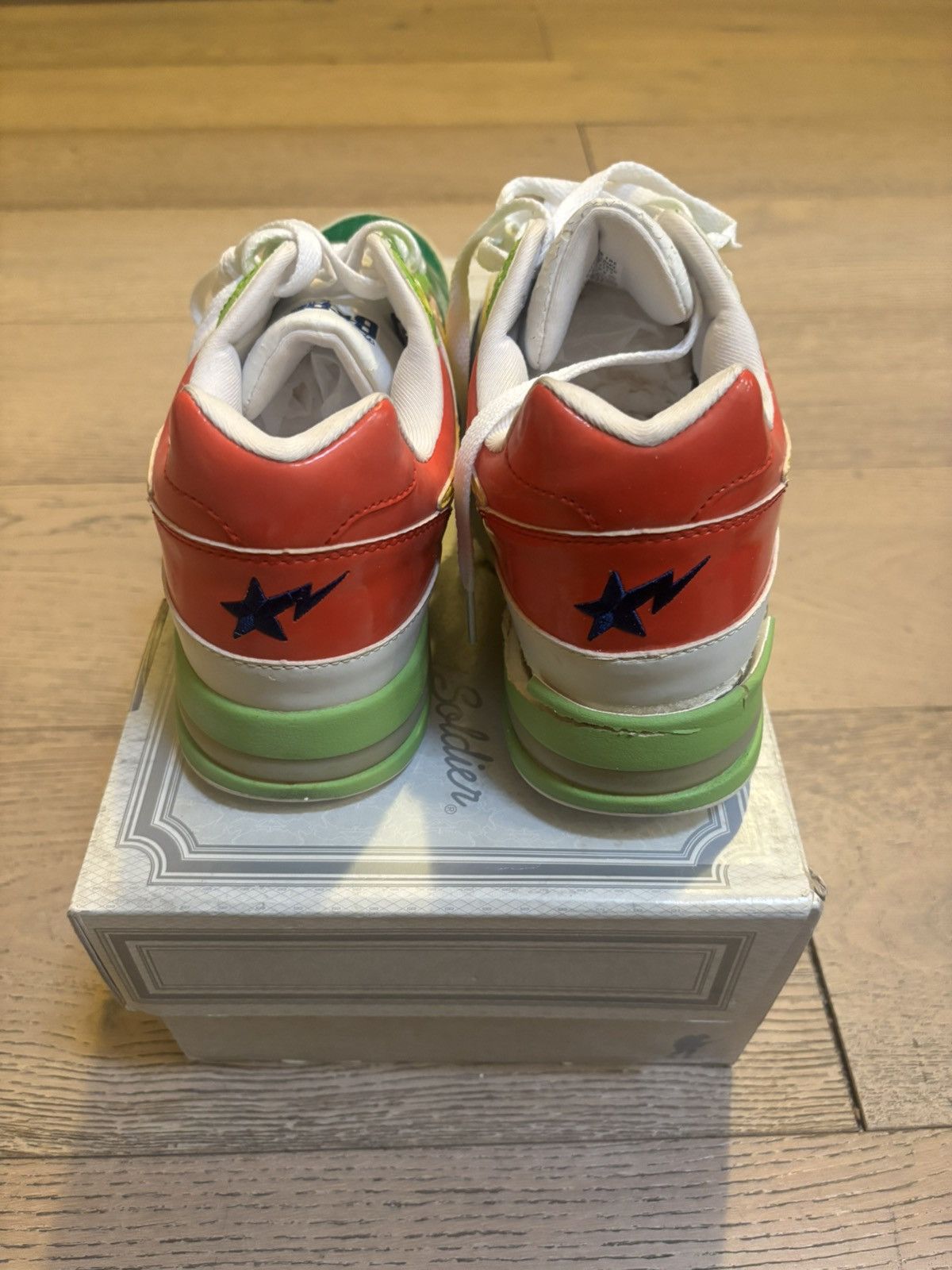 Bape Bape Roadsta 'Rainbow' (2006) Size US 9.5 / EU 42-43 - 6 Thumbnail