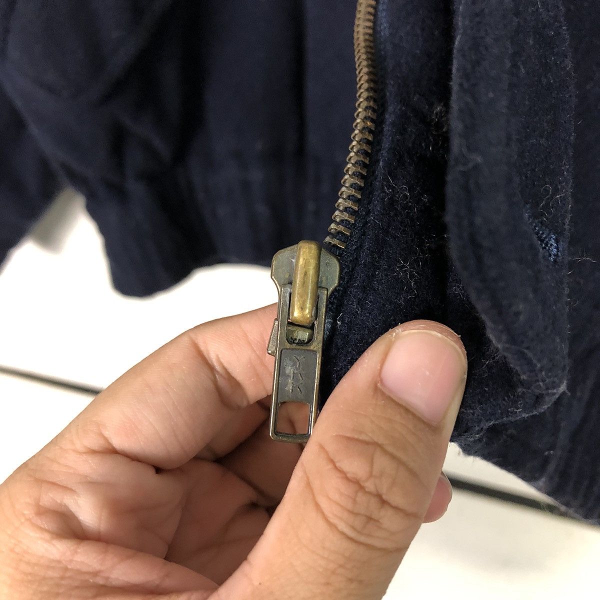 Japanese Brand 📌Vintage Wool Bomber Jacket Cittafascino Issey Miyake Size US M / EU 48-50 / 2 - 18 Thumbnail