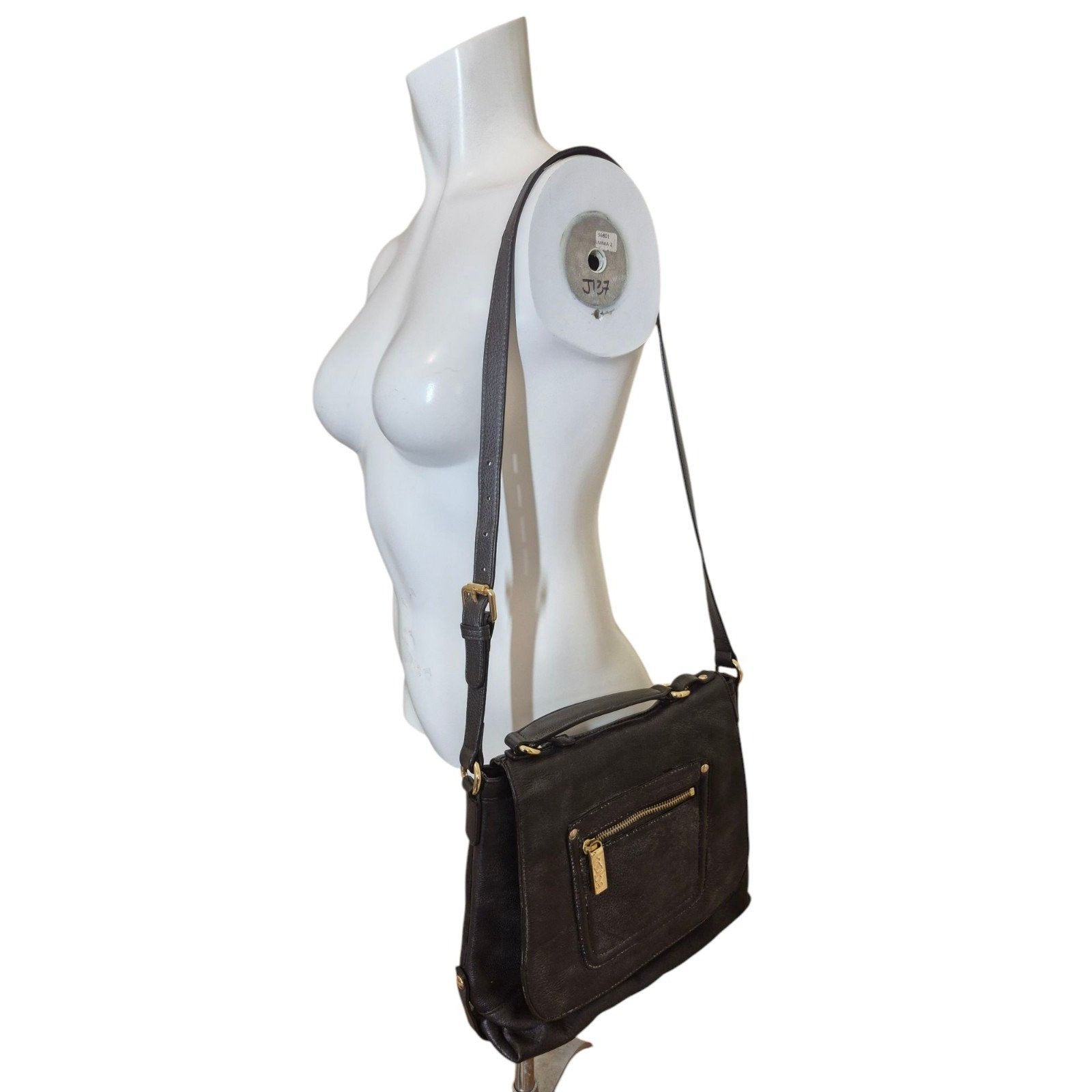 Other Kooba Pebbled Leather Crossbody Shoulder Bag Flap Top Handle Size ONE SIZE - 2 Thumbnail