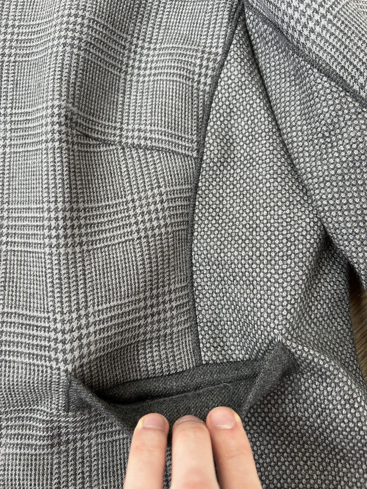 Other Vintage Weill Paris Women’s Checkered Wool Blend Jacket Size M / US 6-8 / IT 42-44 - 10 Thumbnail