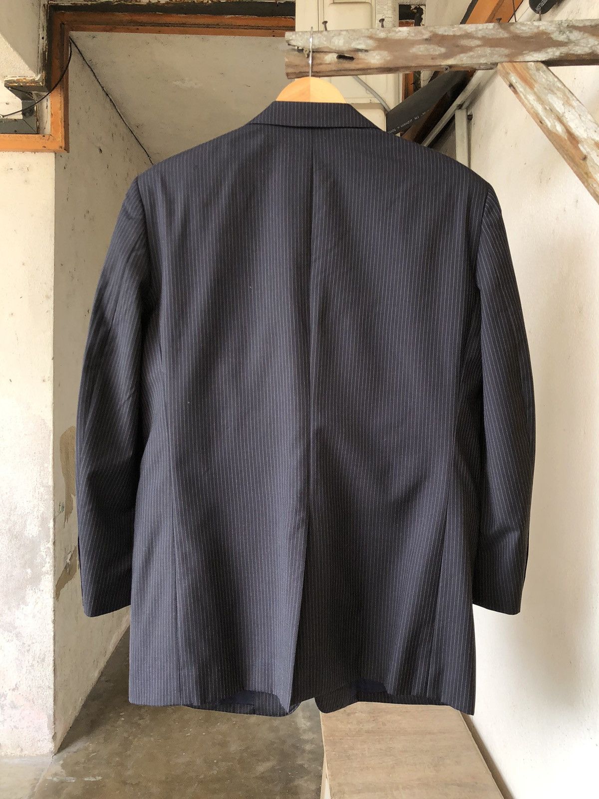 Yves Saint Laurent Yves Saint Laurent Strip Single Breasted Blazer Size US L / EU 52-54 / 3 - 2 Thumbnail