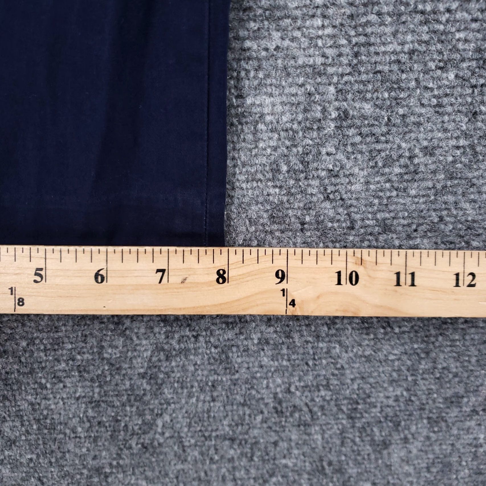 Talbots Talbots Pants Womens 12 Blue High Rise Cropped Straight Leg Work Cropped Pants Mens? No – Women Size 34" / US 12 / IT 48 - 4 Thumbnail