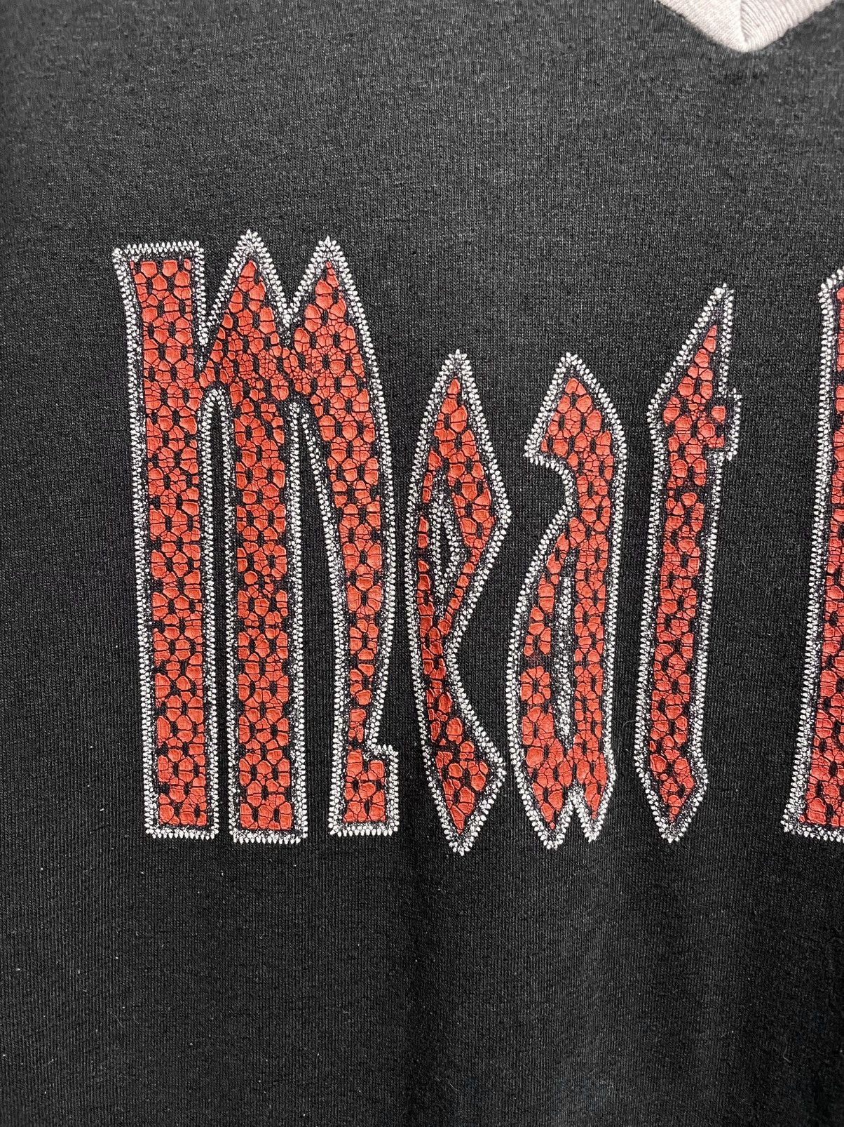 Band Tees Vintage 00s Meat Loaf 07 Rock Band T-Shirt Jersey Faded Size US L / EU 52-54 / 3 - 6 Thumbnail