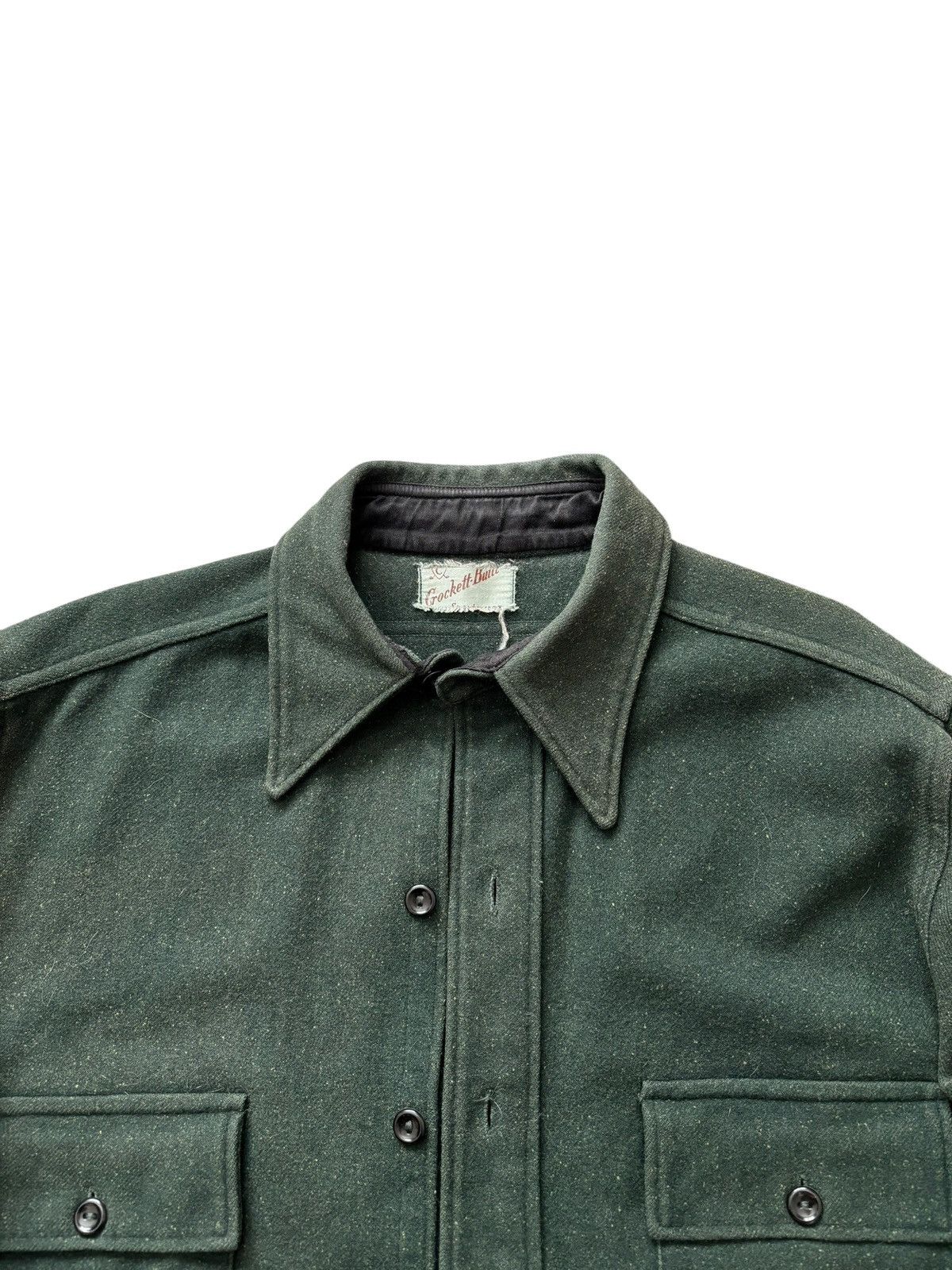 Vintage Vintage 60s wool Overshirt Size US XL / EU 56 / 4 - 3 Thumbnail