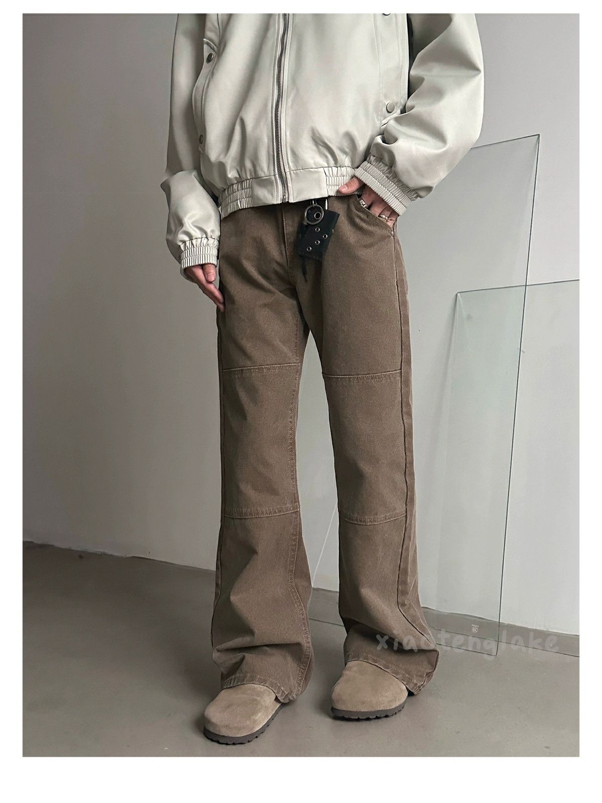 Designer × Japanese Brand × Vintage washed faded patchwork yuppie punk bootcut jeans Size US 30 / EU 46 - 6 Thumbnail