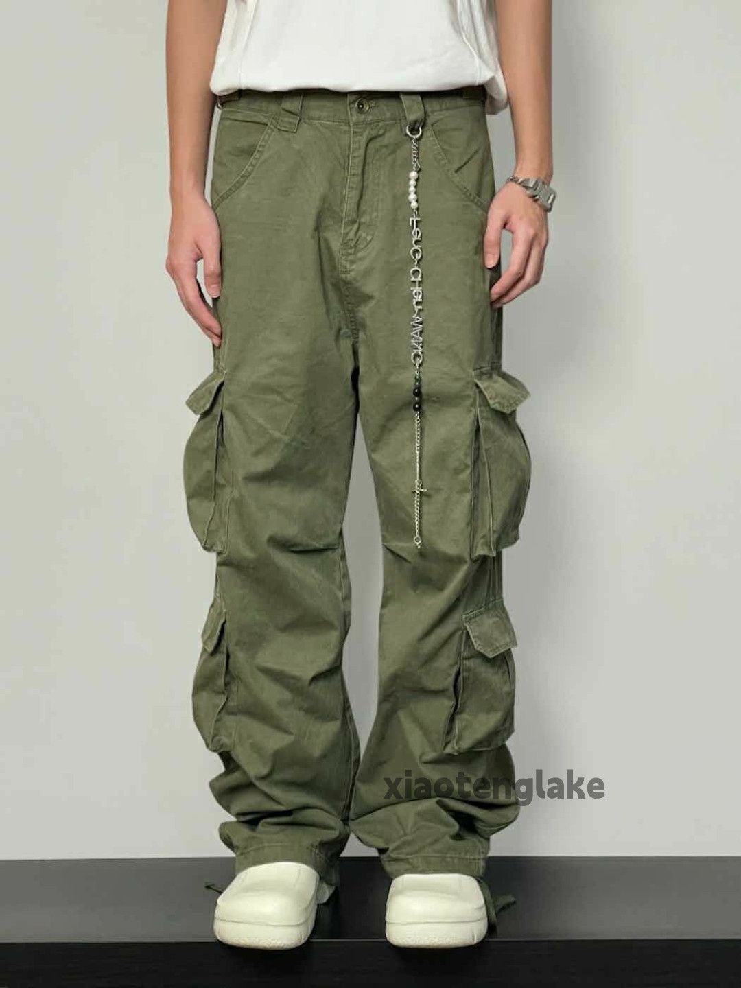 Designer × Vintage utility military outdoor loose baggy hiphop cargo pants Size US 34 / EU 50 - 4 Thumbnail
