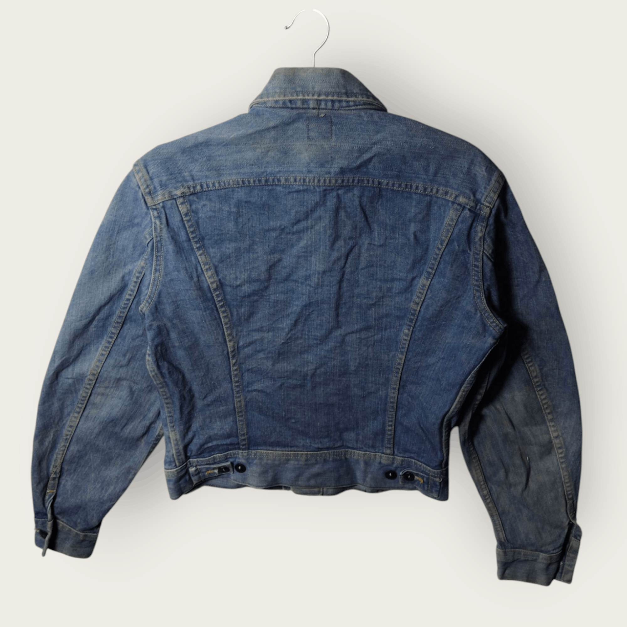 Lee × Vintage Vtg. 70's Lee Riders Sanforized Denim Jacket Size US S / EU 44-46 / 1 - 2 Thumbnail