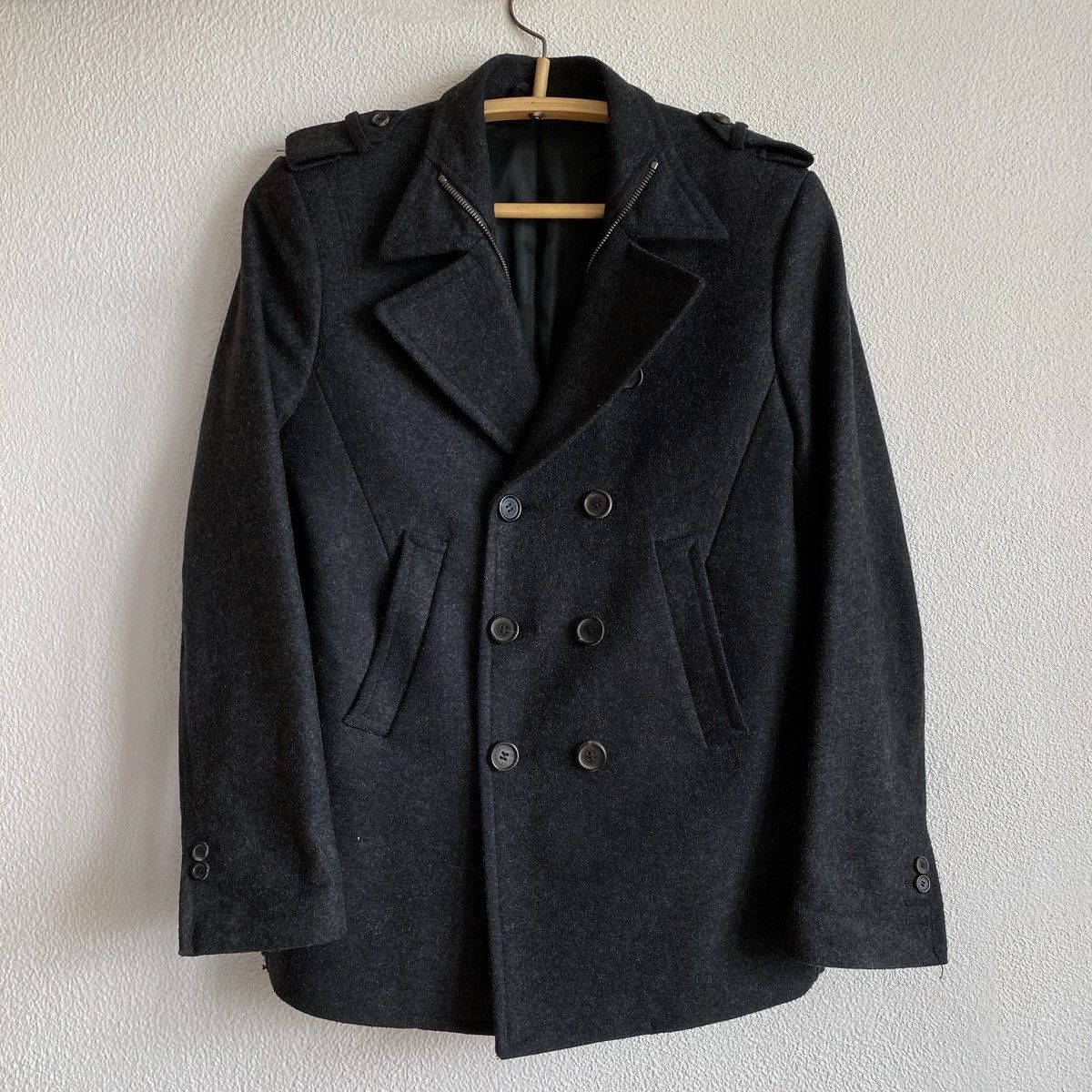 【美品】Neil Barrett ツイードコート 46 Neil Barrett × Vintage Neil Barrett Trench Blue Size 46