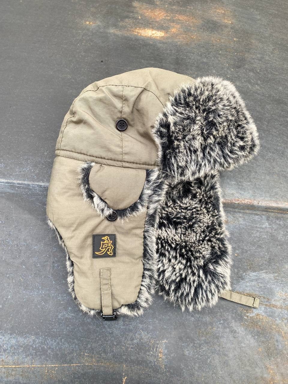 Vintage Ushanka Kanye West style Fur LGG style hat Size ONE SIZE - 4 Thumbnail