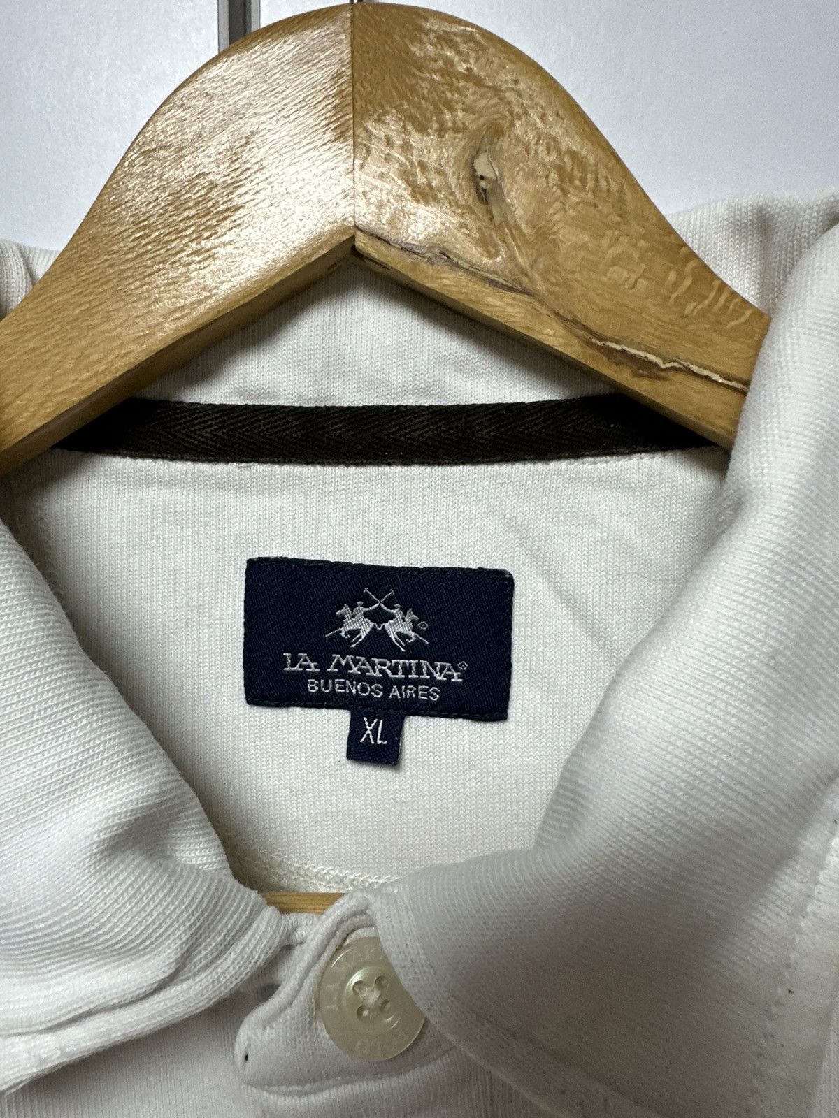 La Martina La Martina Oxford Luxury Rugby Polo Long Sleeve Vintage RARE Size US XL / EU 56 / 4 - 7 Thumbnail