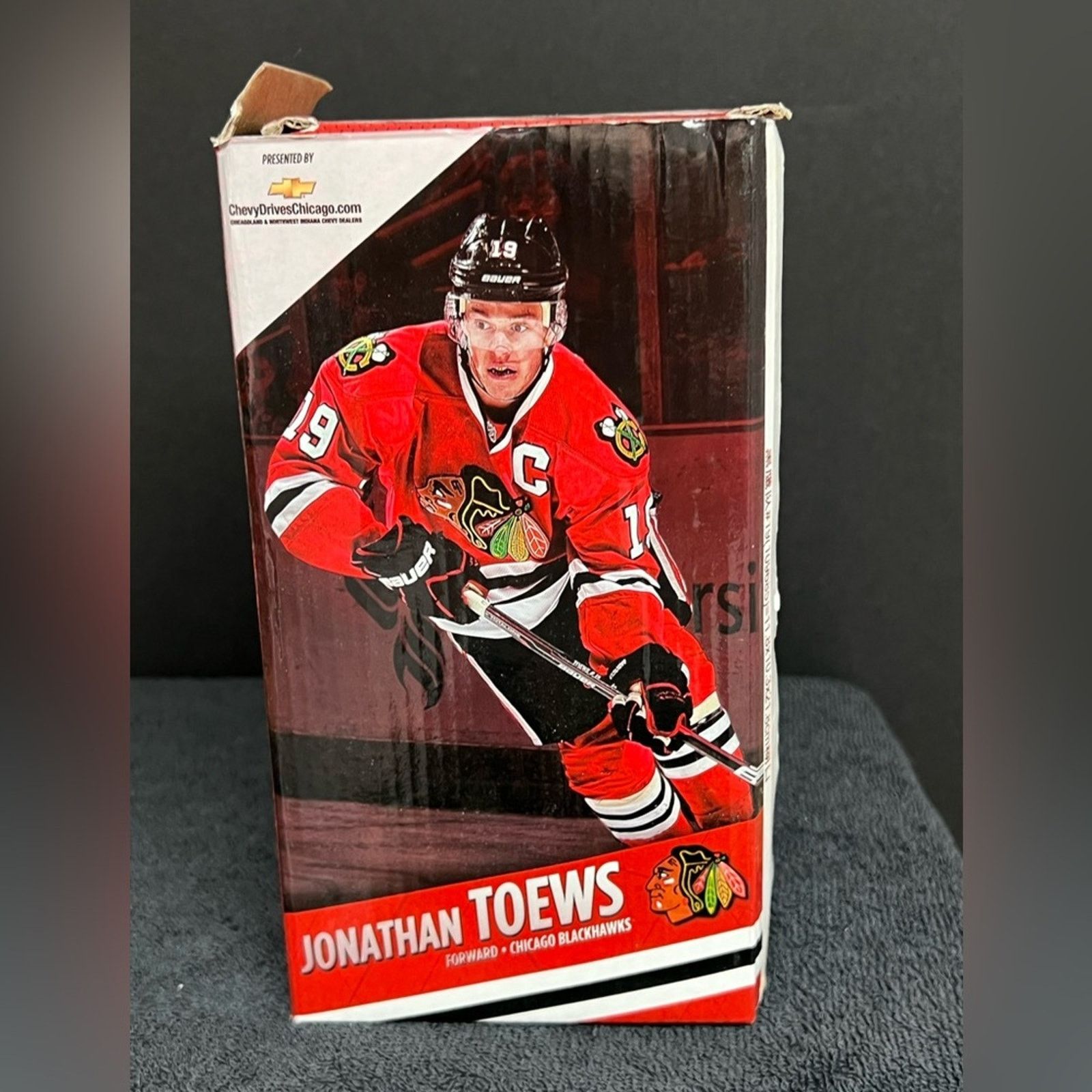 NHL Bobbleheads Chicago Blackhawks Jonathan Toews by Giveaway Size ONE SIZE - 4 Thumbnail