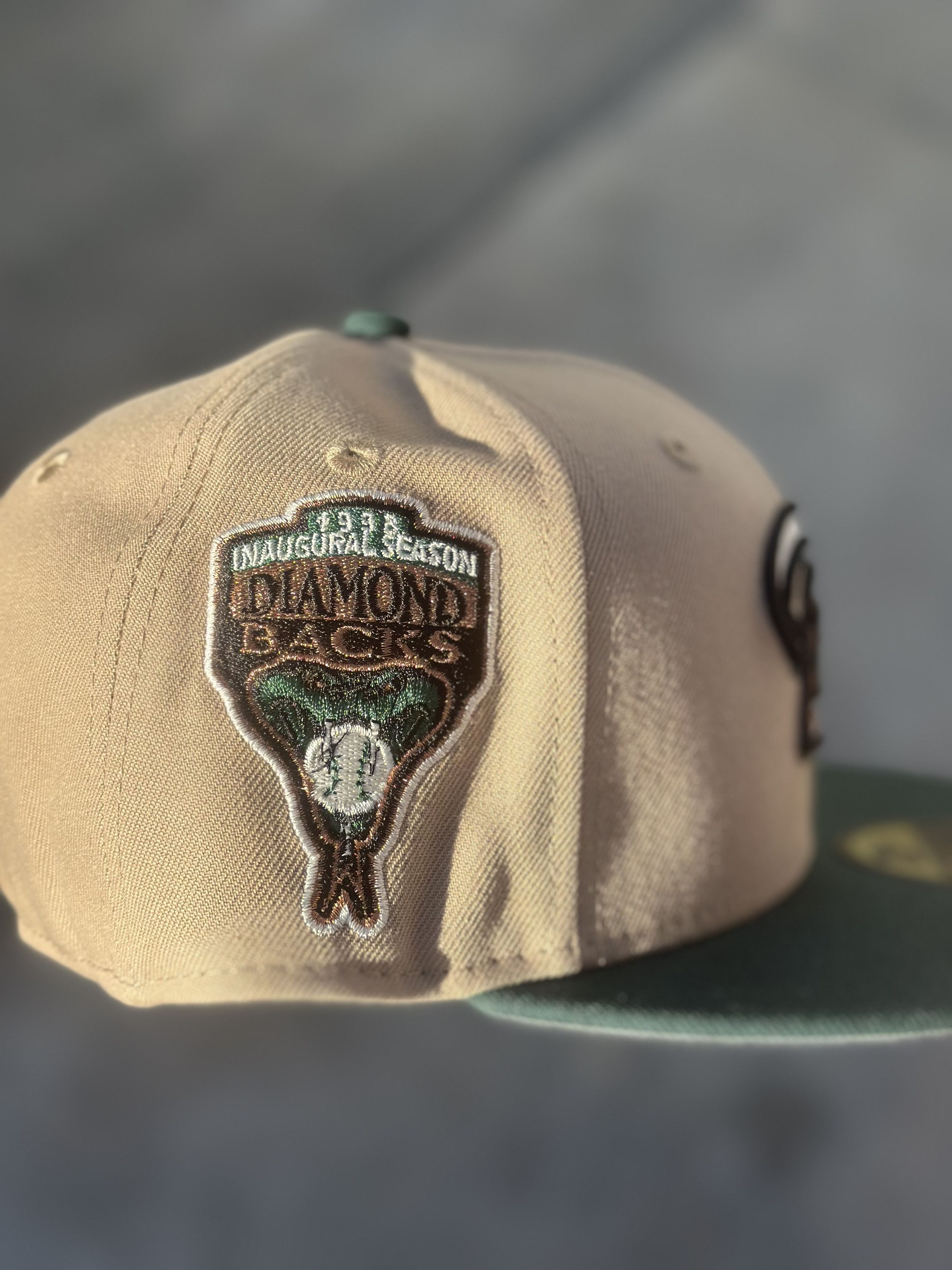 Hat Club 7 1/8 Arizona Diamondbacks 1998 Inaugural Season Fitted Size ONE SIZE - 5 Thumbnail