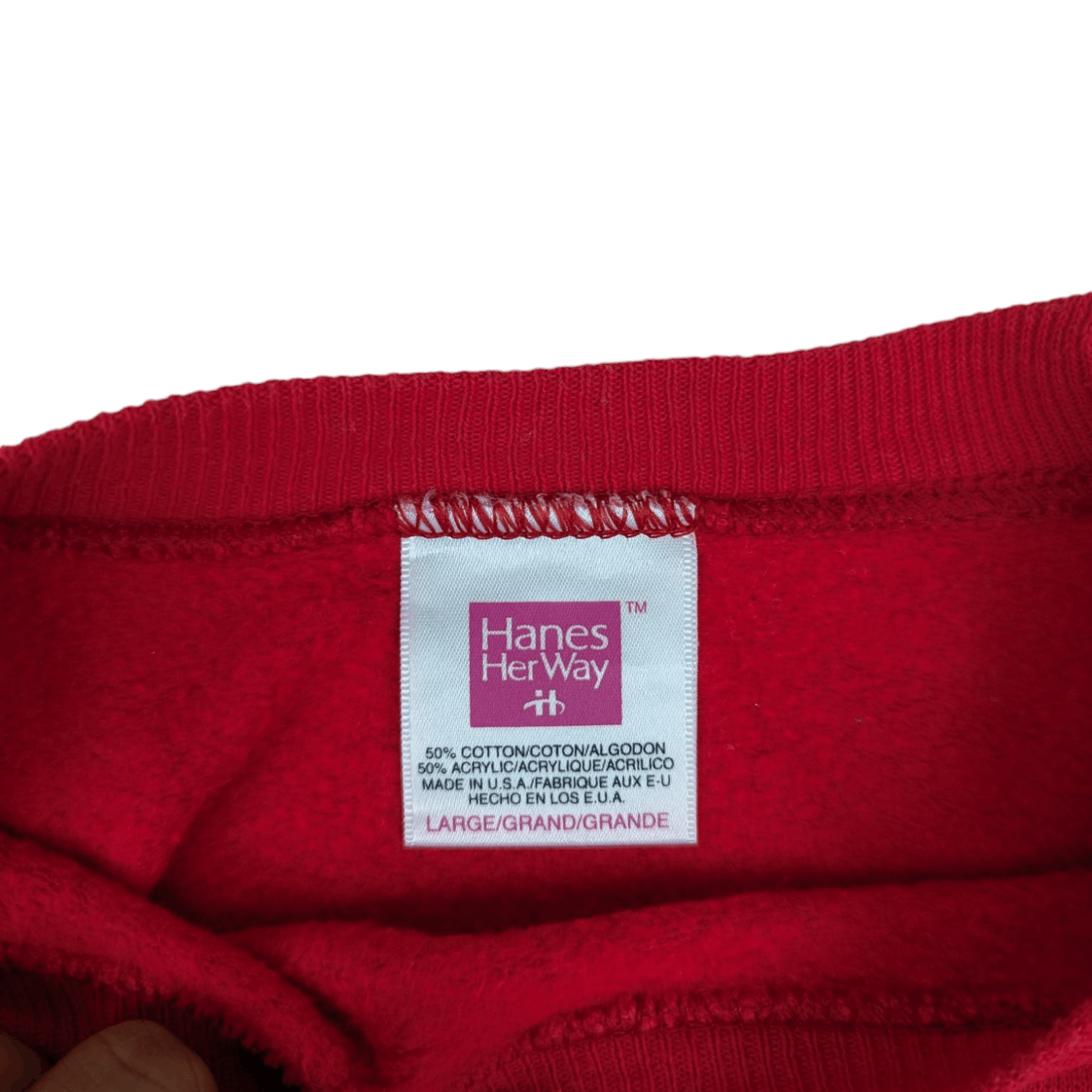 Hanes Vintage 90's HANES Christmas Tree Merry Christmas Jumper Size L / US 10 / IT 46 - 10 Thumbnail