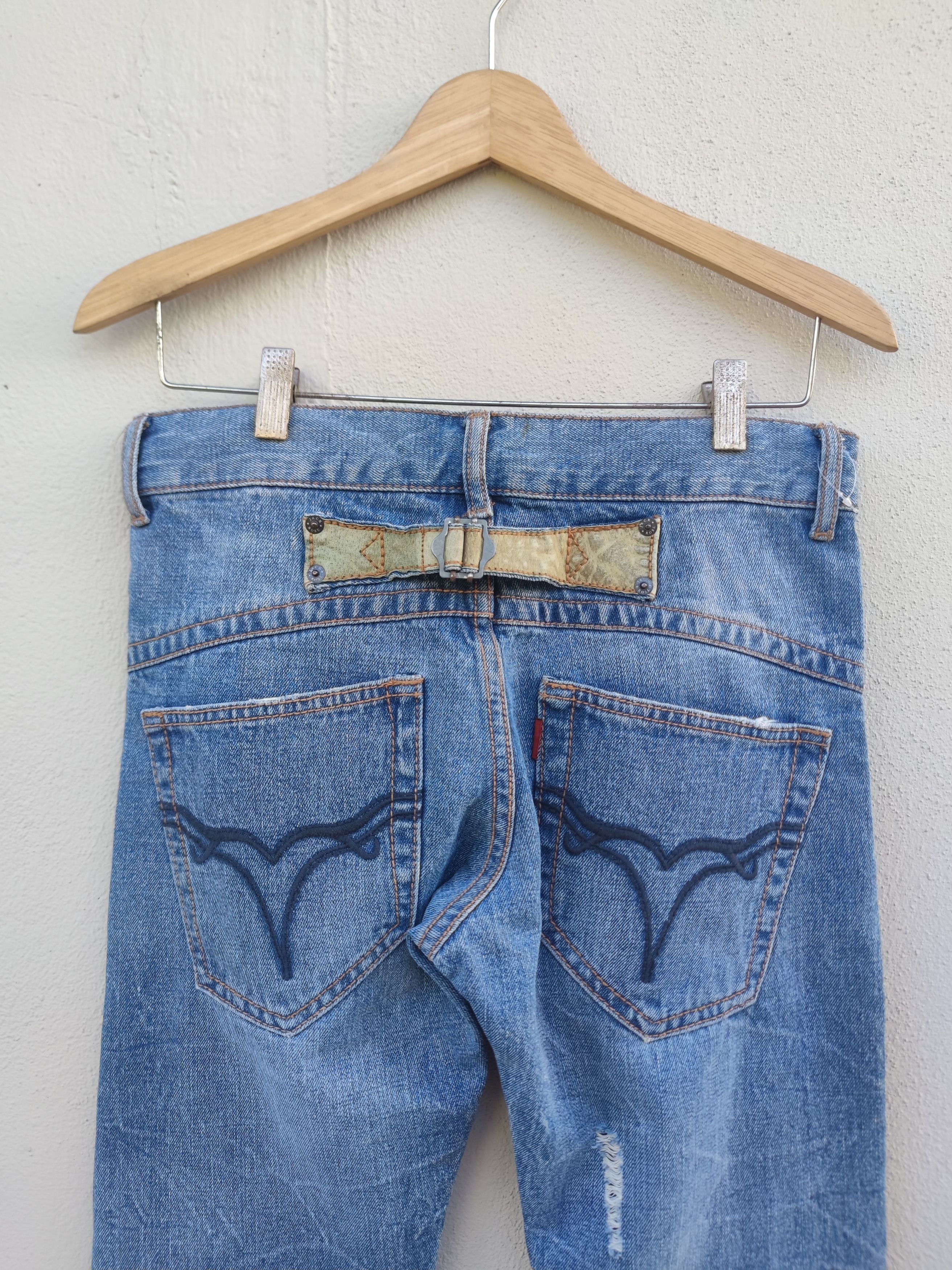 JACKROSE JACKROSE Distressed Design Flare Jean Size US 31 - 9 Thumbnail