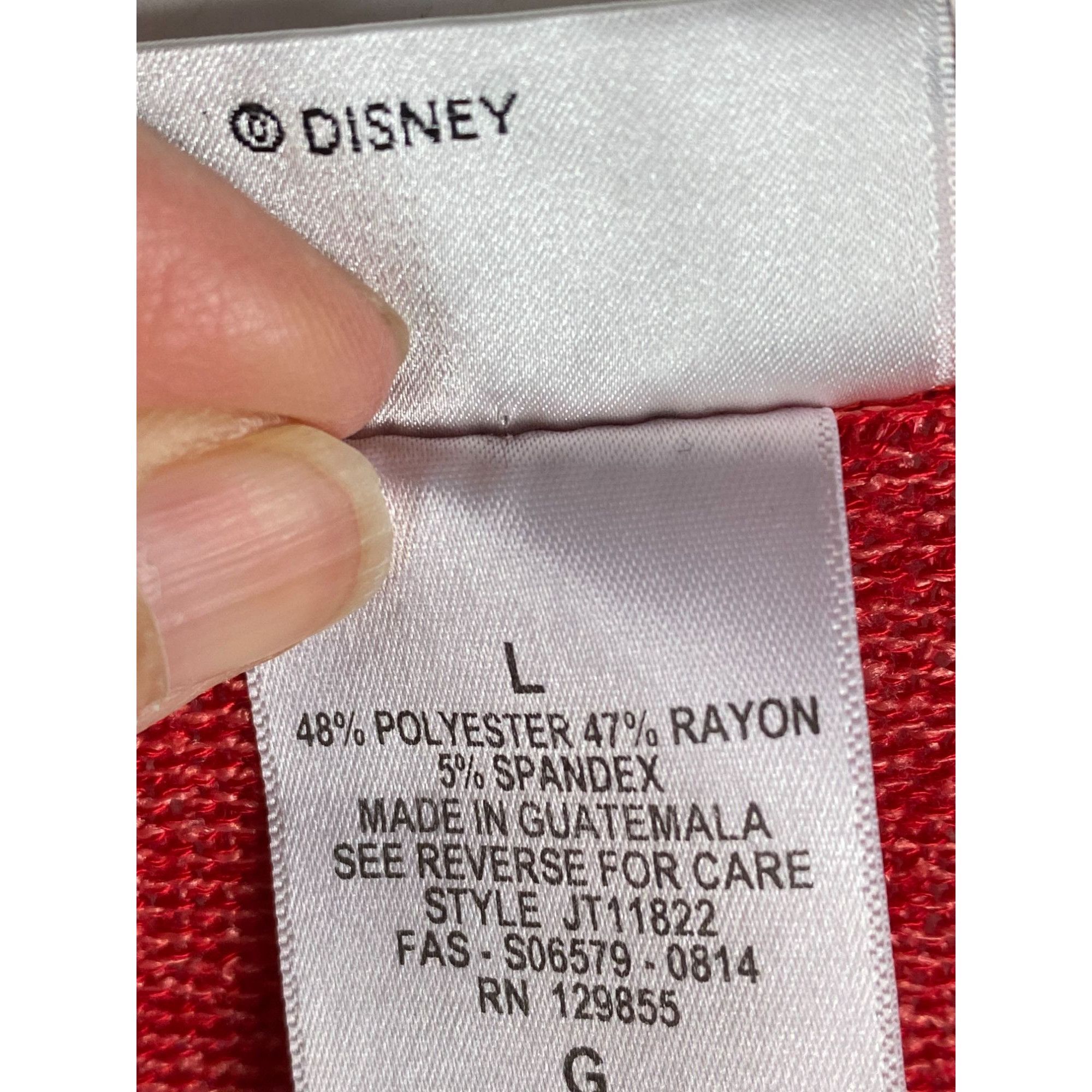 Disney Disney Parks Minnie Mouse Knitted Pullover Sweater Red Large Size L / US 10 / IT 46 - 4 Thumbnail