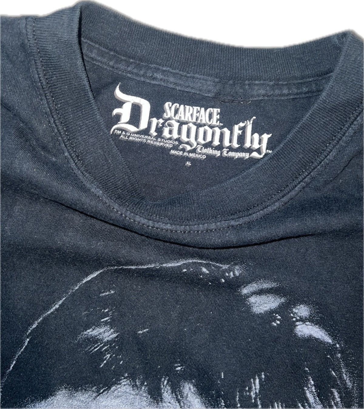 Dragonfly Scarface x Dragonfly Graphic Tee – XL – LICENSED Size US XL / EU 56 / 4 - 2 Thumbnail