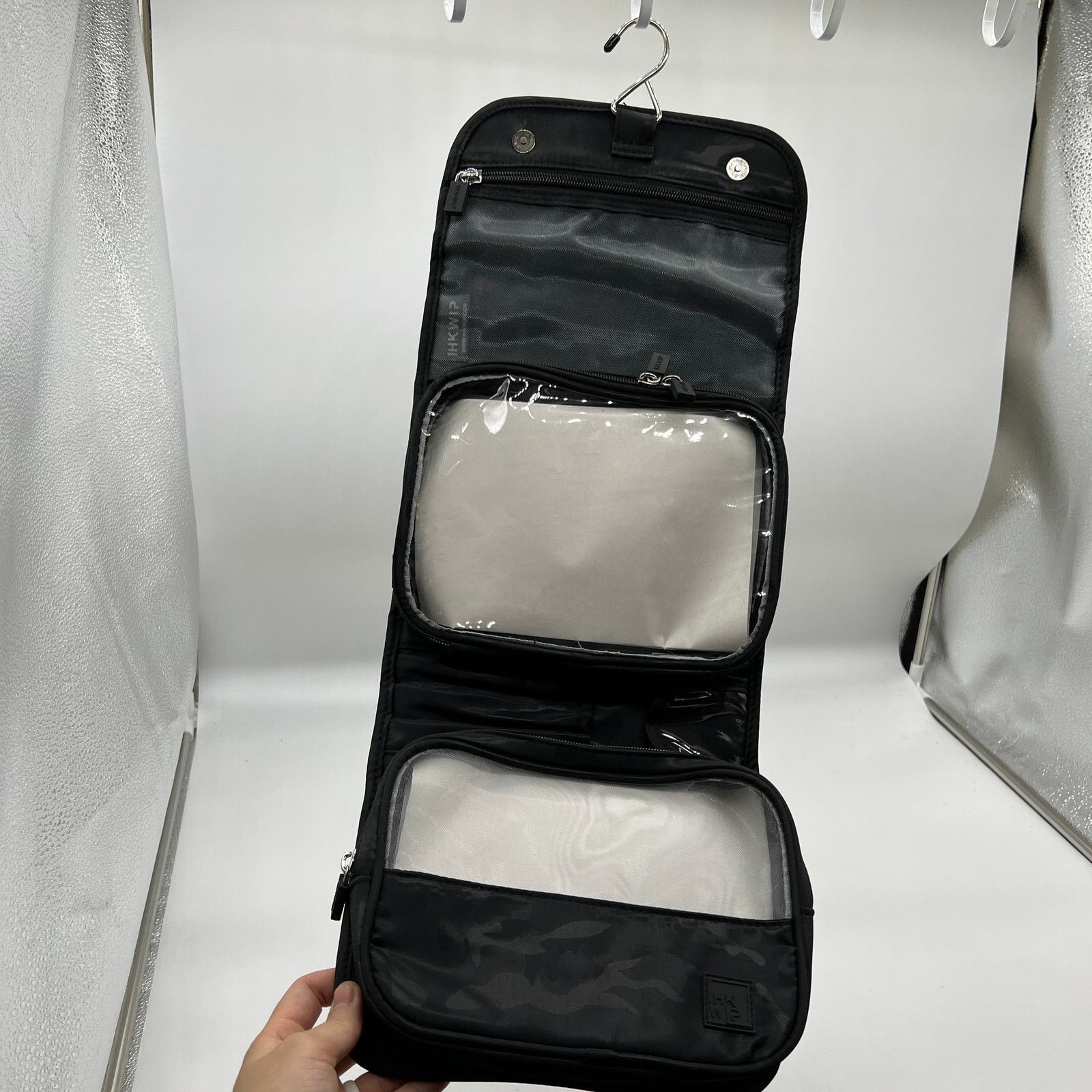 Other IHKWIP Getaway Hanging Travel Organizer Black Camo Size ONE SIZE - 7 Thumbnail