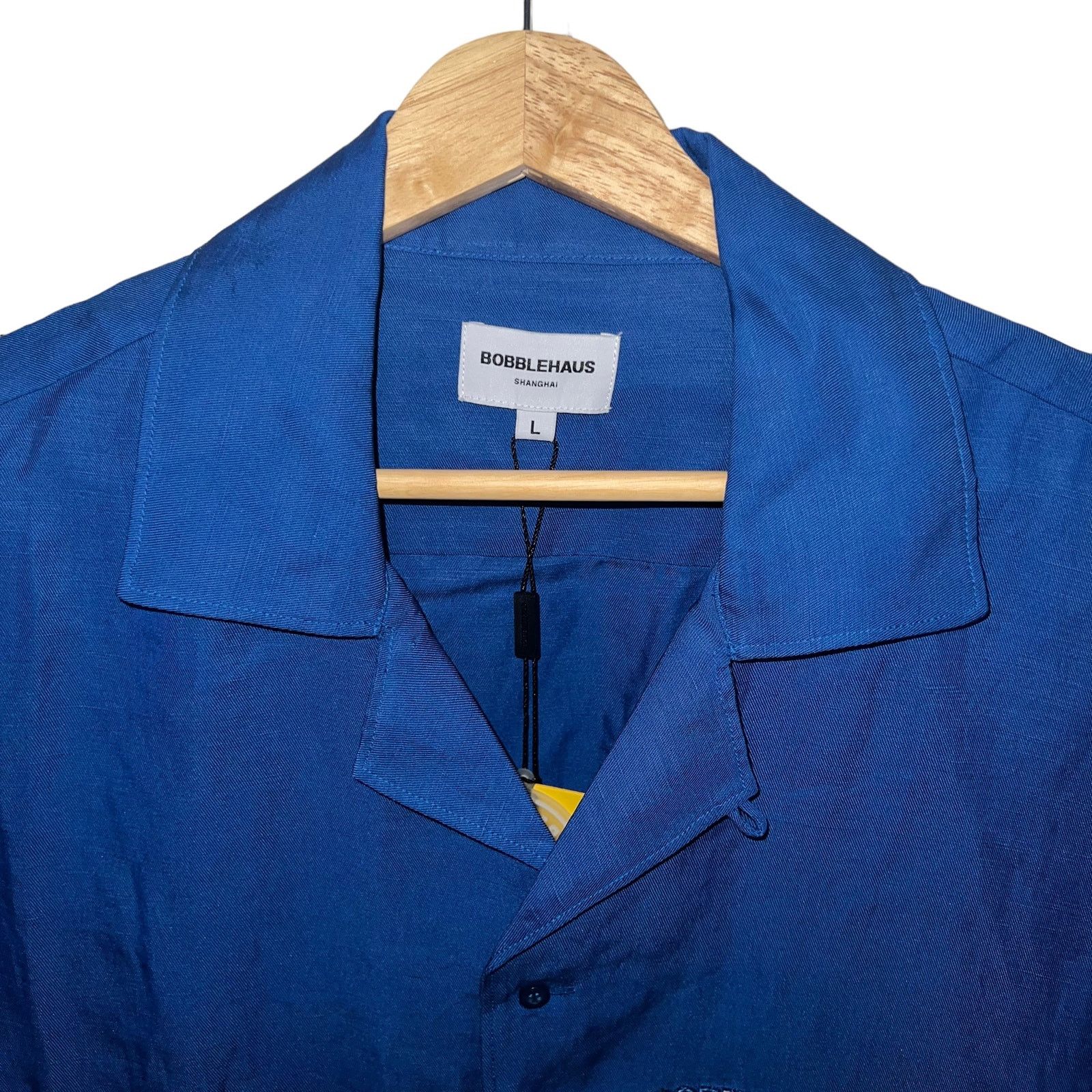 Other BOBBLEHAUS Royal Blue Oversized Button Up Shirt Unisex Size US L / EU 52-54 / 3 - 5 Thumbnail