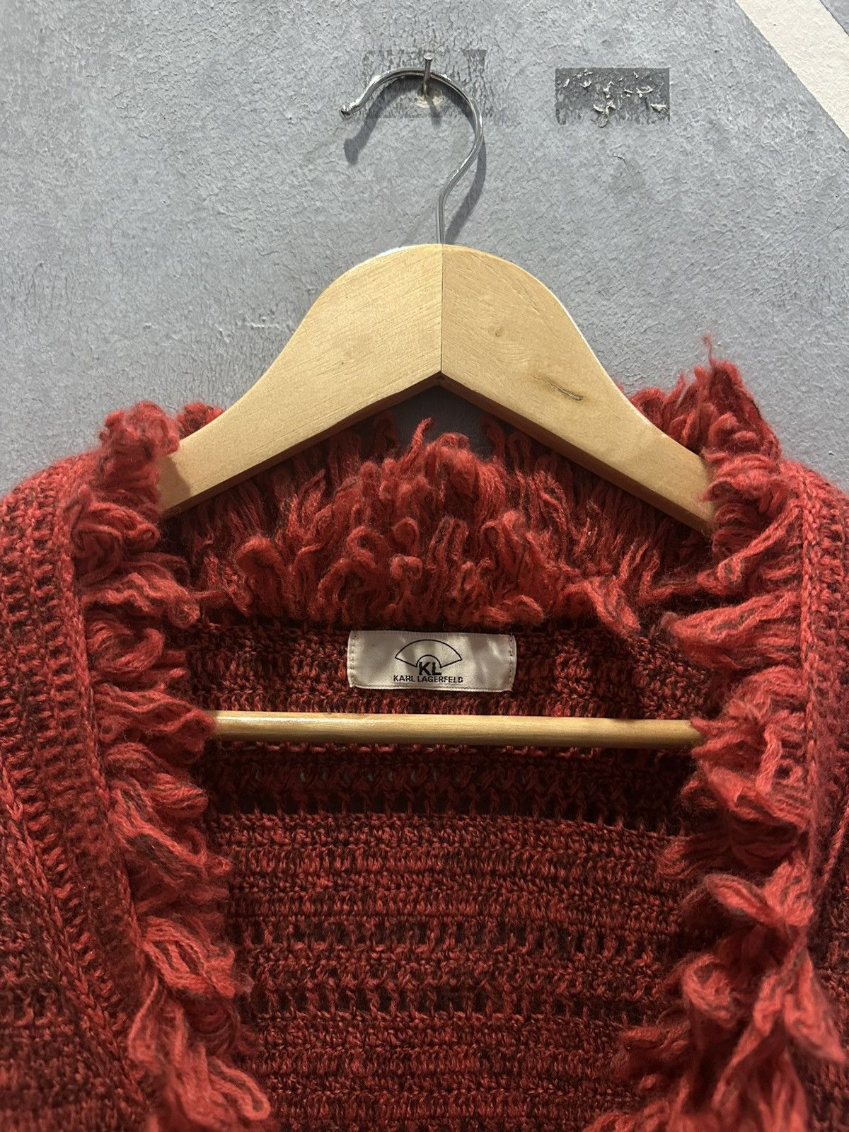 Designer × Karl Lagerfeld Karl Lagerfeld Knit Cardigan Size S / US 4 / IT 40 - 3 Thumbnail