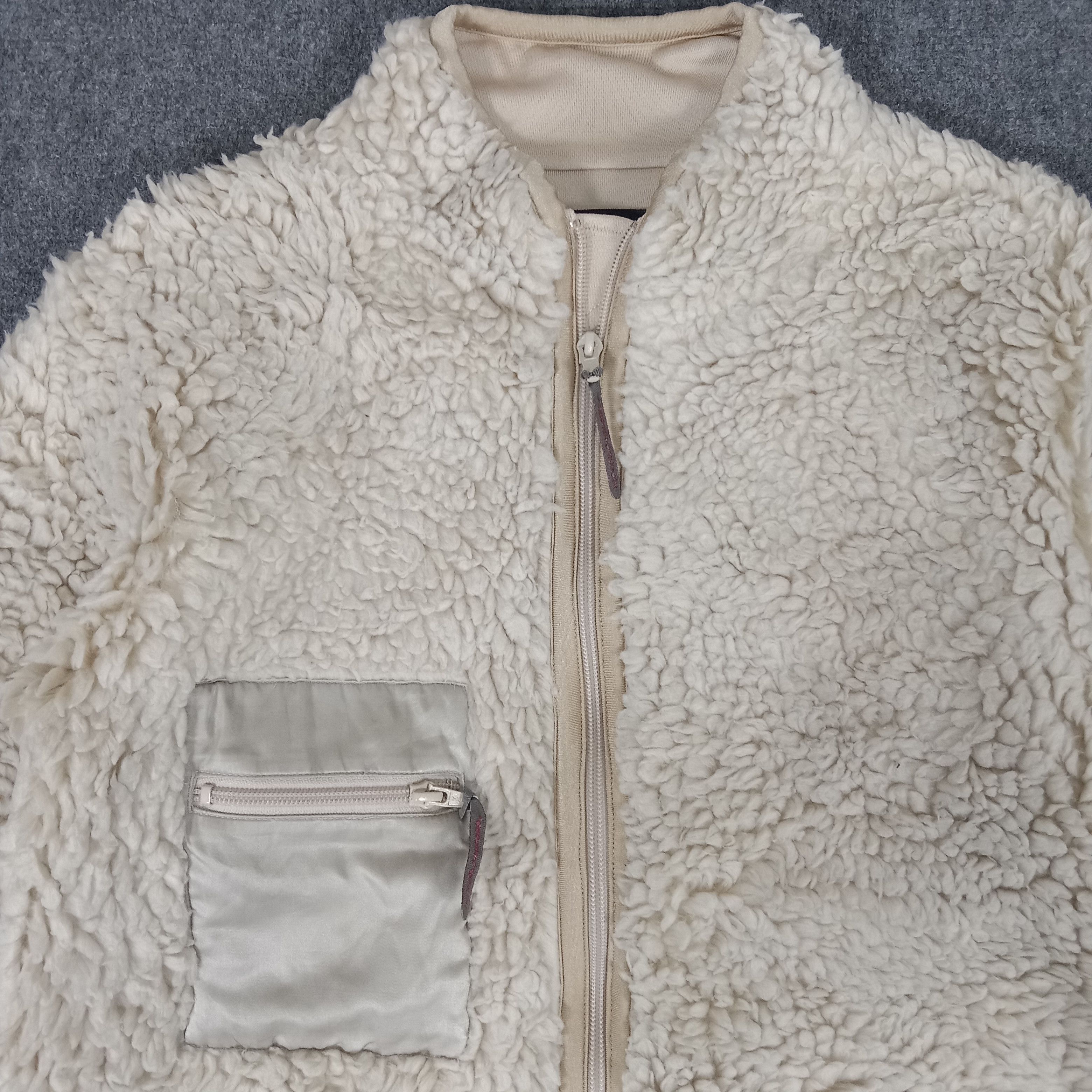 Issey Miyake × Vintage × mercibeaucoup Mercibeeaucoup by Issey Miyake Designer Long Sherpa Jacket Size US XS / EU 42 / 0 - 3 Thumbnail