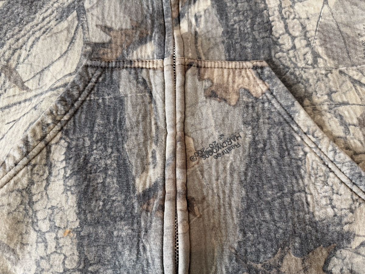 Realtree Ace 90s USA Made Realtree Woods Camouflage Full Zip Jacket Size US XL / EU 56 / 4 - 3 Thumbnail