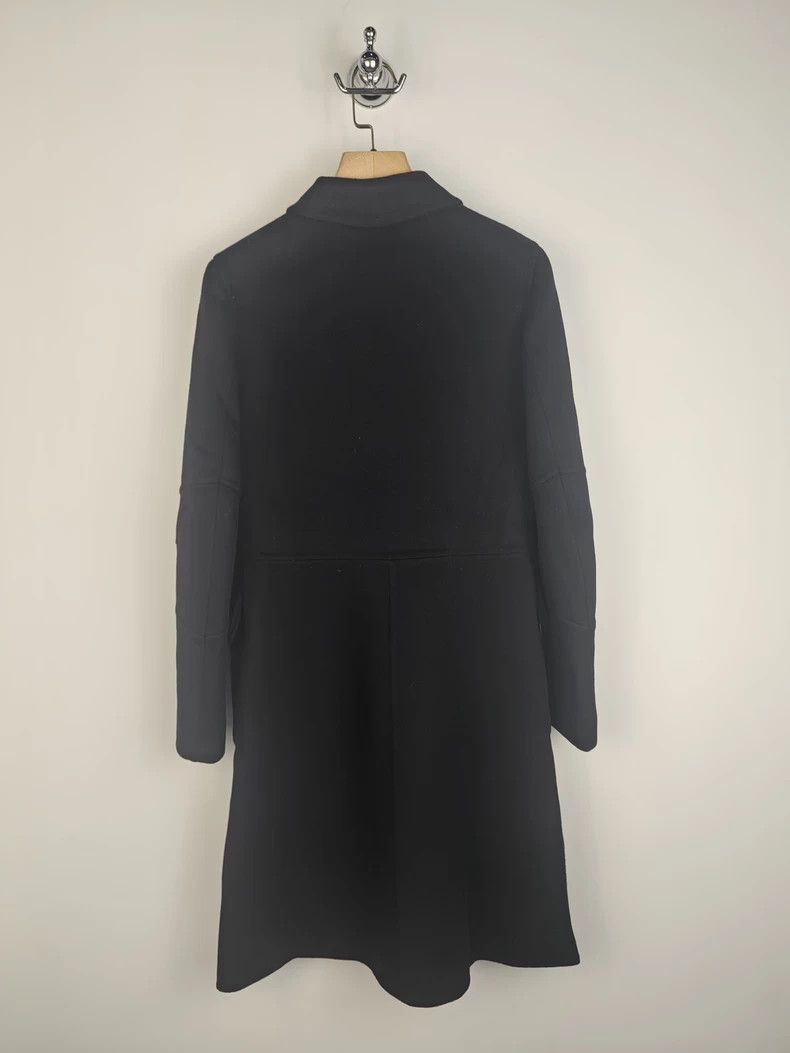 Valentino Valentino Black rivets decorate the woolen coat Size L / US 10 / IT 46 - 2 Thumbnail