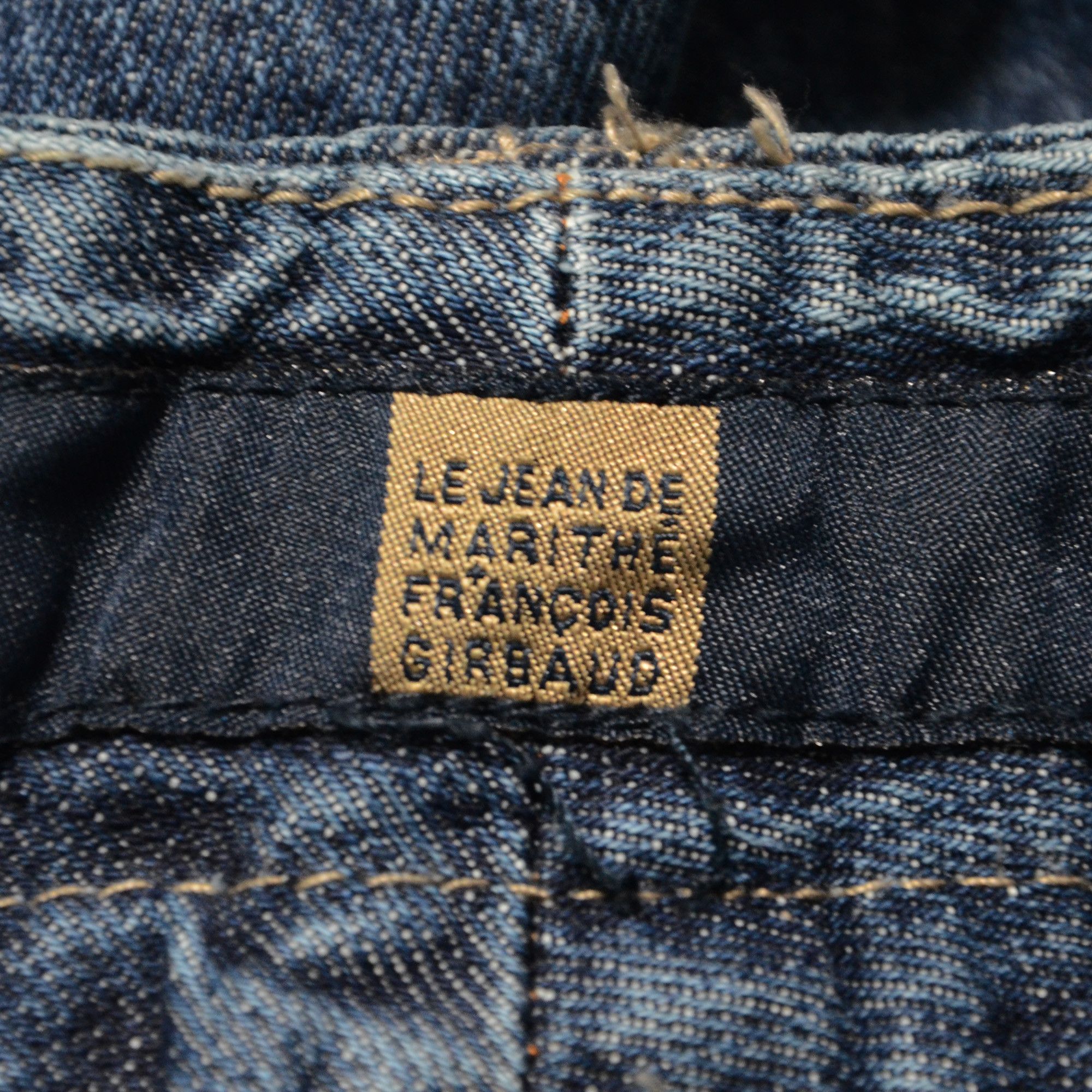 Marithe + Francois Girbaud M+FG Long Denim Shorts W32 Y2K Hip Hop 2006 Rare Craft Size US 32 / EU 48 - 4 Thumbnail