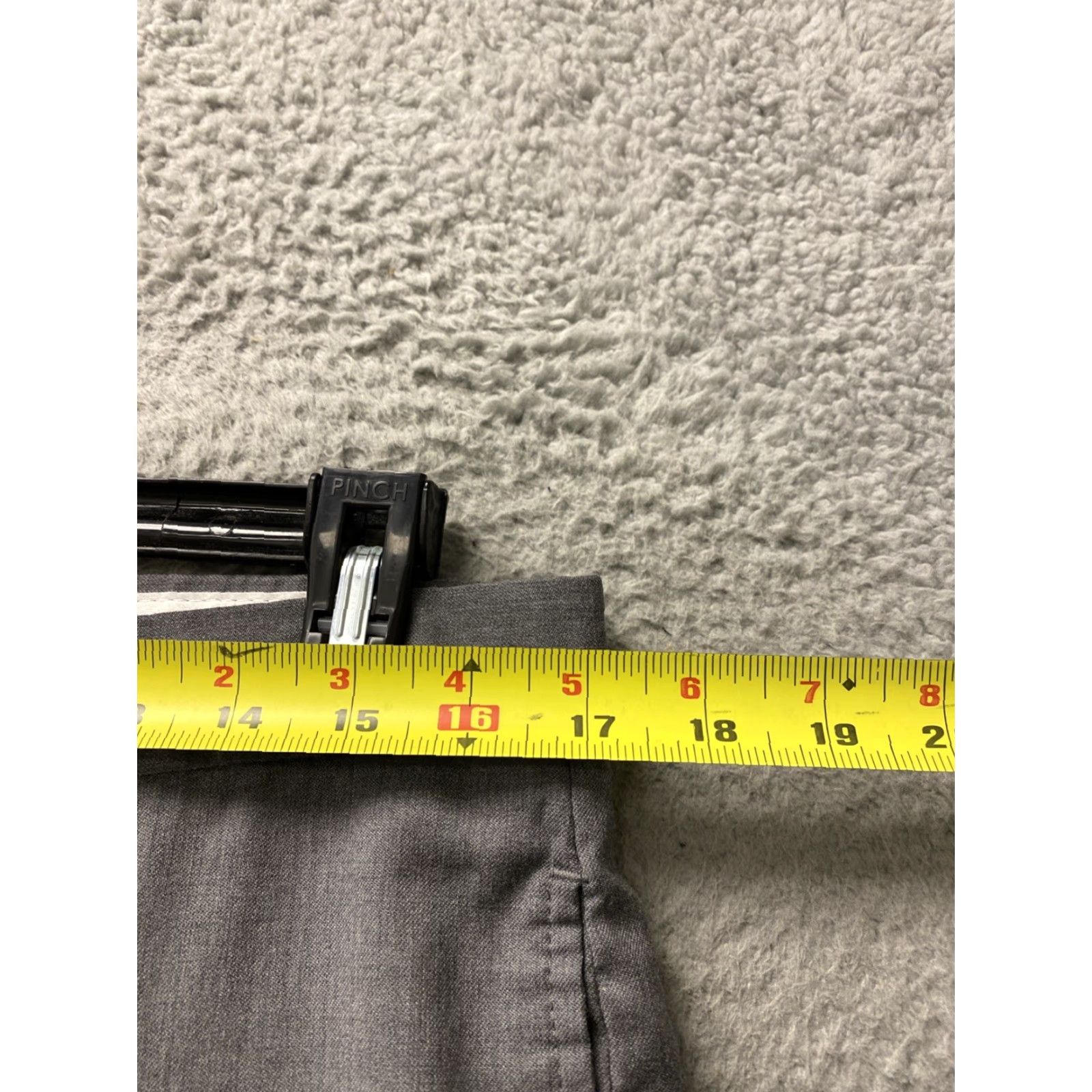 Brooks Brothers BROOKS BROTHERS Dress Pants Mens Gray 35x32 Flat Front Wool Blend /0298 Size US 35 - 4 Thumbnail