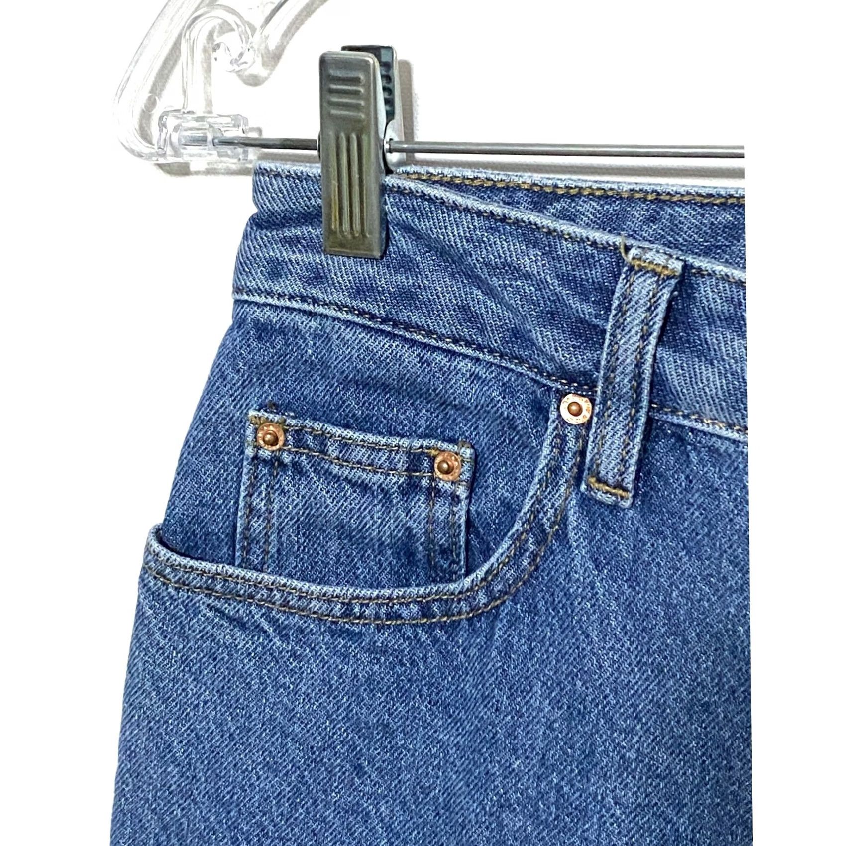 Pacsun PacSun Ying Yang Jeans 90s Boyfriend Womens 26 High Rise Hippie Retro Emo Grunge Blue 5-Pocket Design Jeans Womens Size 26" / US 2 / IT 38 - 5 Thumbnail