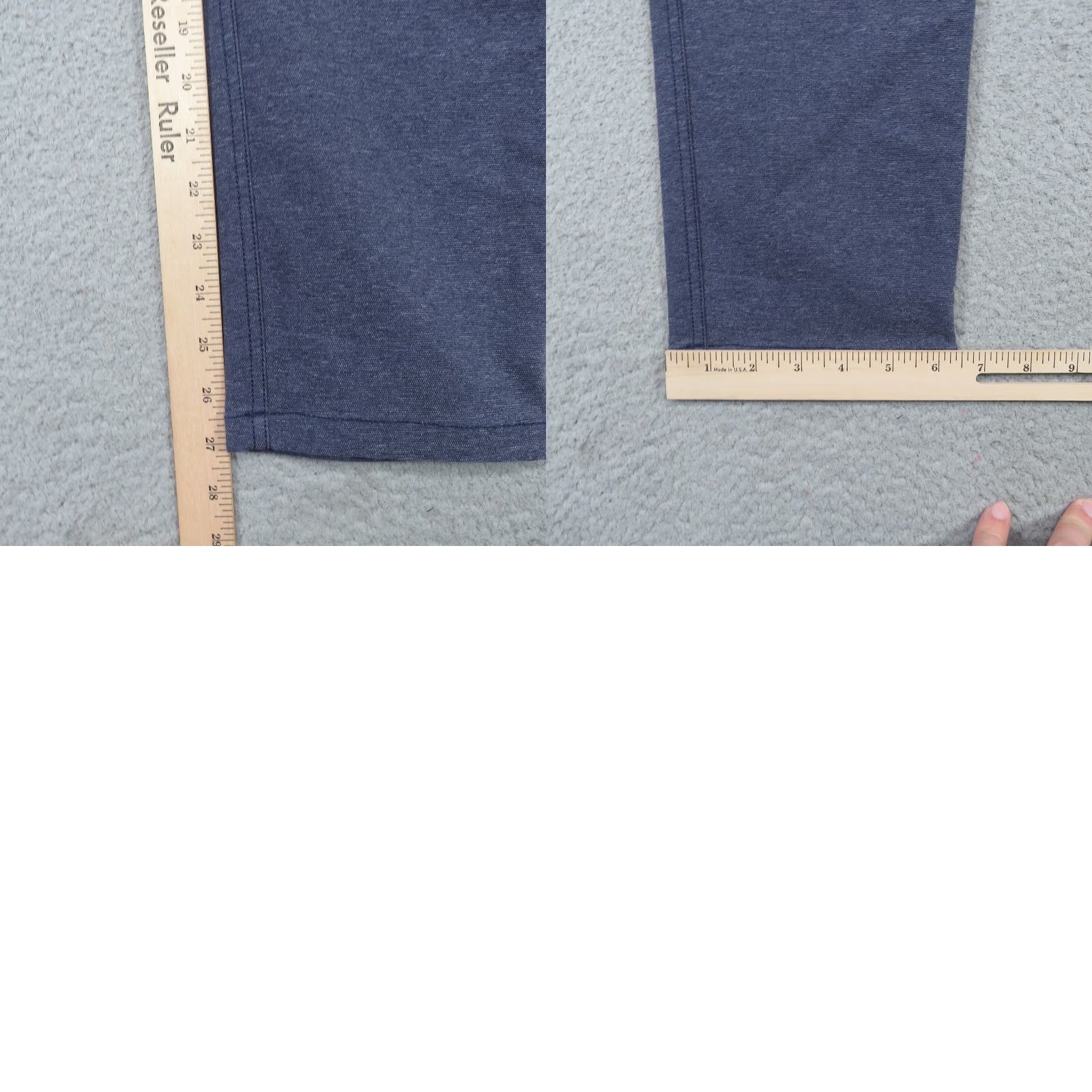 Lululemon Lululemon ABC Pants Mens 32x27 Heather Navy Skinny Fit Utilitech Jeans Commute Size US 32 / EU 48 - 9 Thumbnail