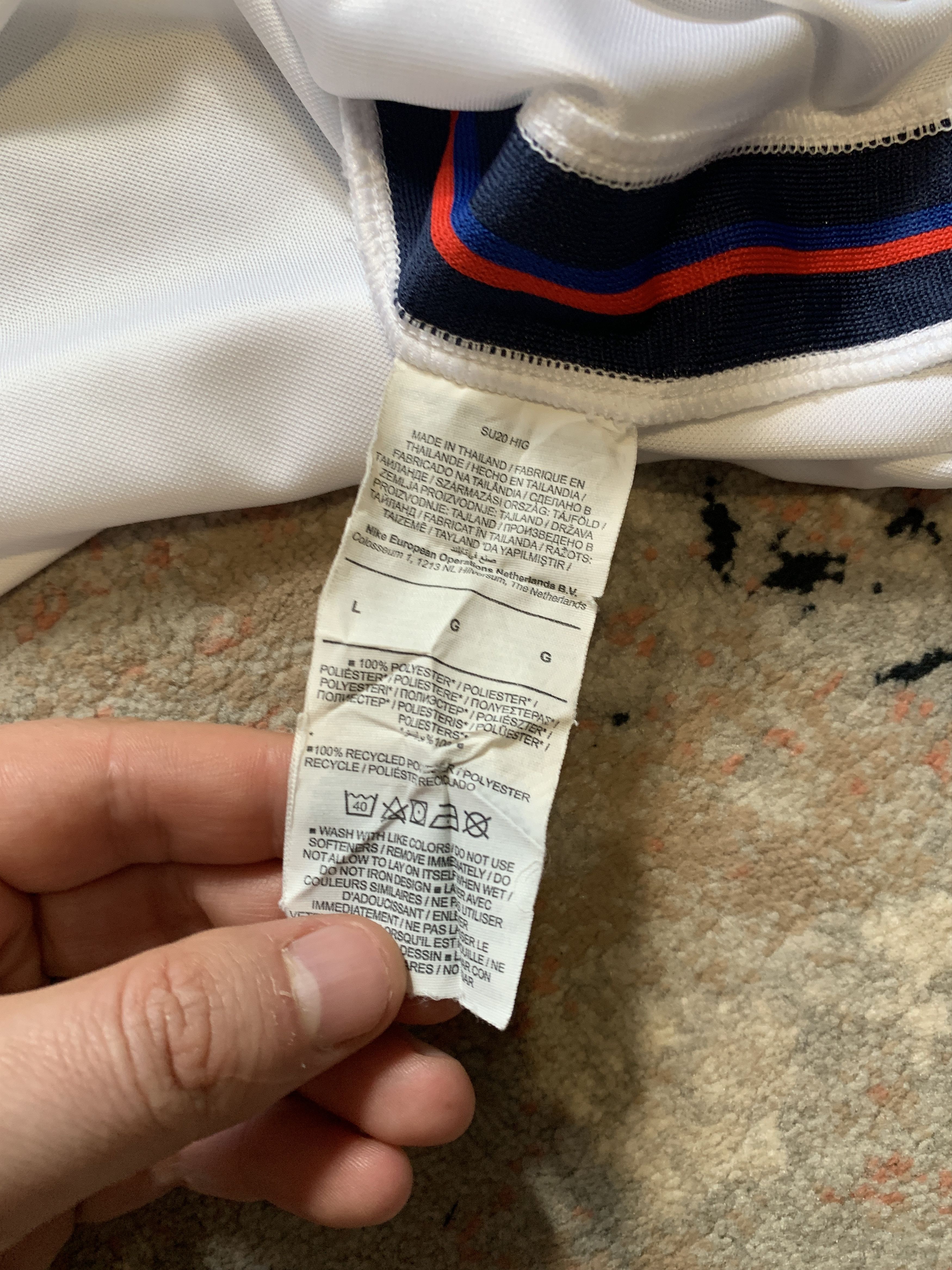 Nike Nike England 2020 Jersey Size US L / EU 52-54 / 3 - 6 Thumbnail