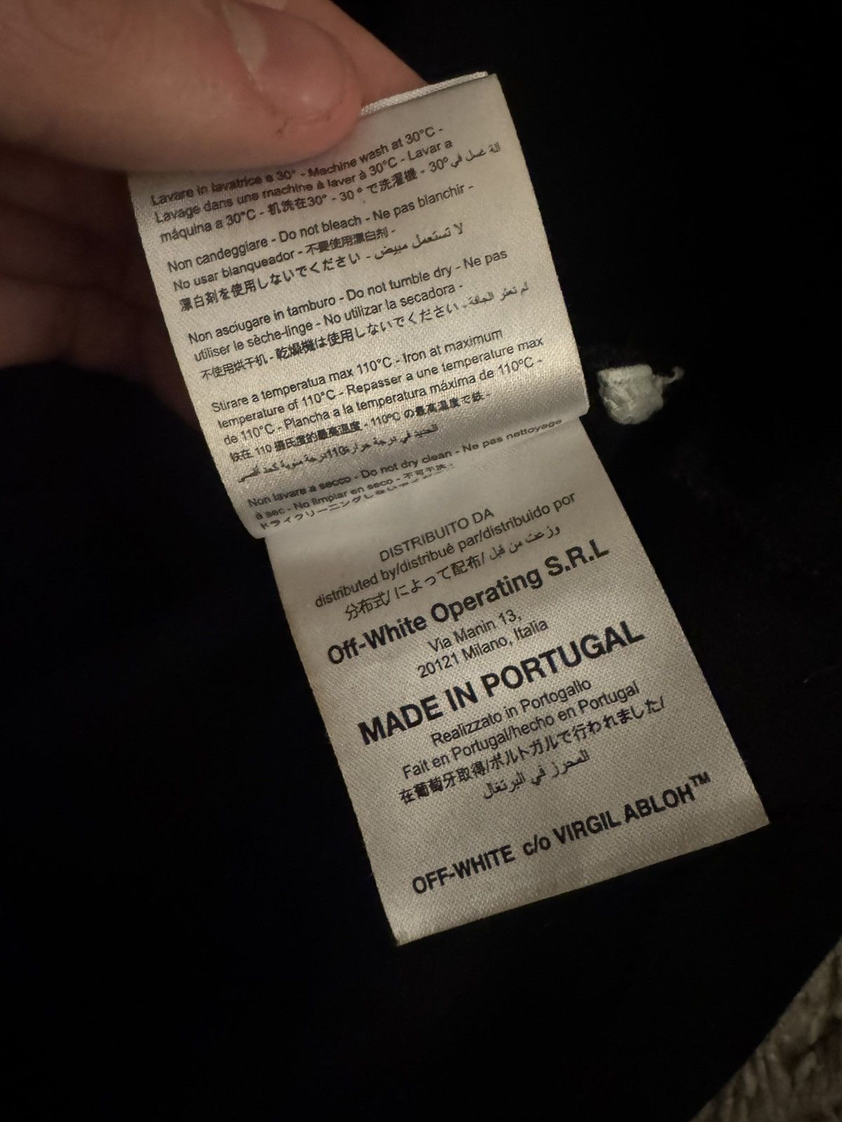 Off-White Off-White “SEEING THINGS” 2017 Long-Sleeve Size US XS / EU 42 / 0 - 8 Thumbnail
