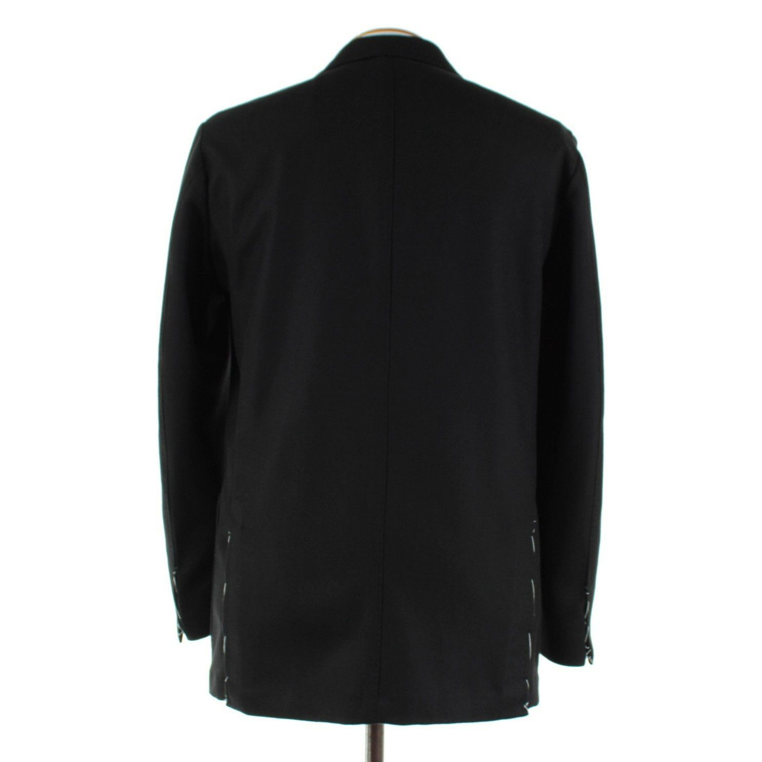 SARTORIO Sartorio Sport Coat Size 44 Long US in Black Size 44R - 5 Thumbnail