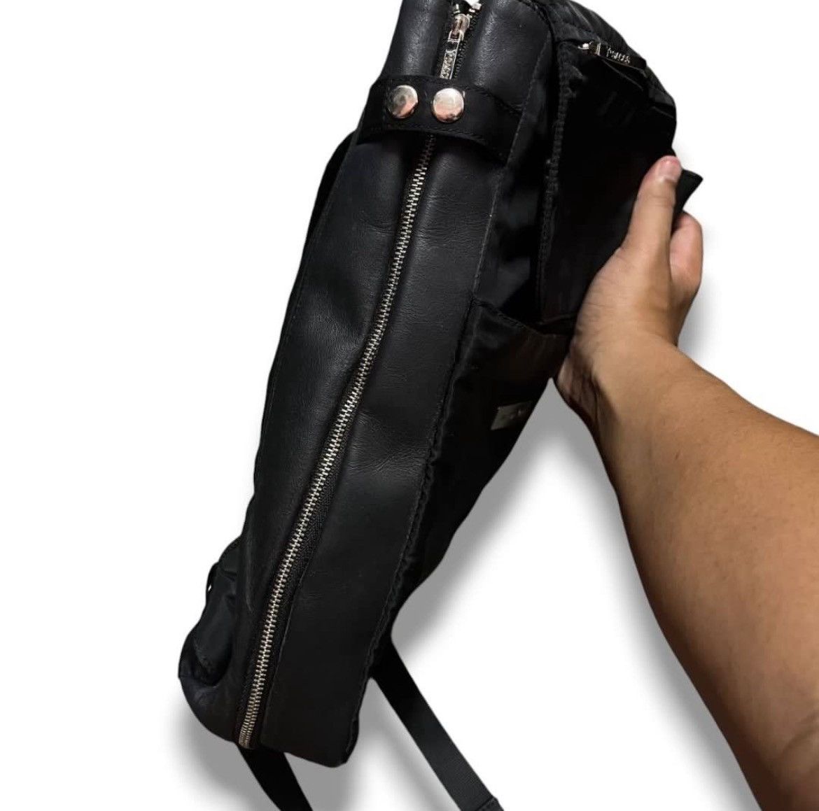 Japanese Brand × Y's × Yohji Yamamoto Y’saccs Fill it Empty It Yohji Yamamoto Backpack Size ONE SIZE - 6 Thumbnail