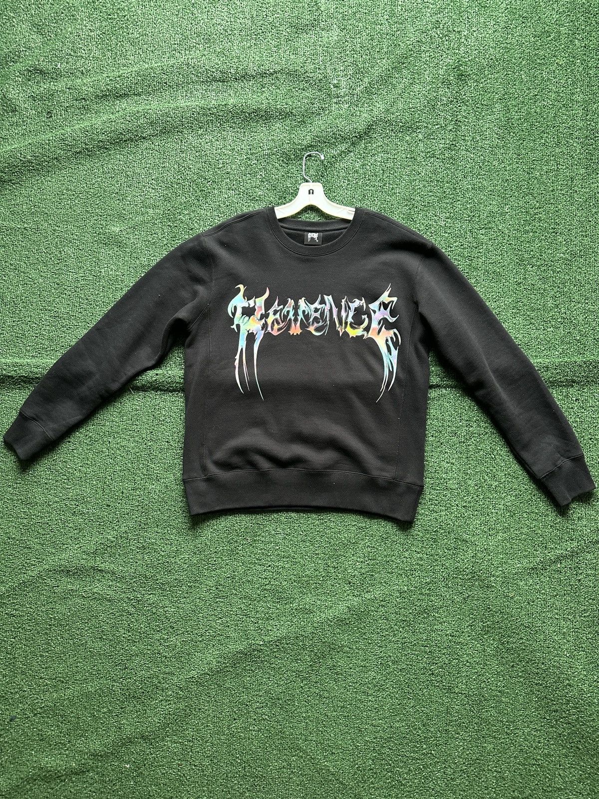 image of Revenge Vetements Crewneck(M) in Black, Men's (Size Medium)