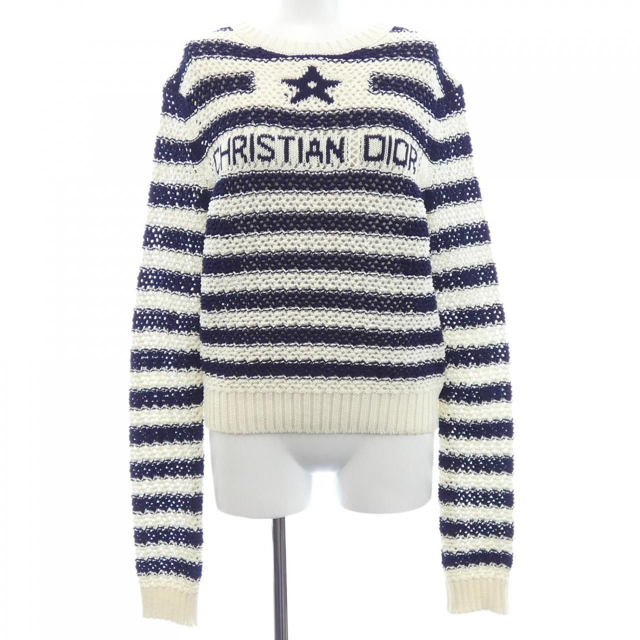 Dior Dior Christian Dior Knit Top Textile Tops 424S72AM759 DUTY FREE for USA Size ONE SIZE - 1 Thumbnail