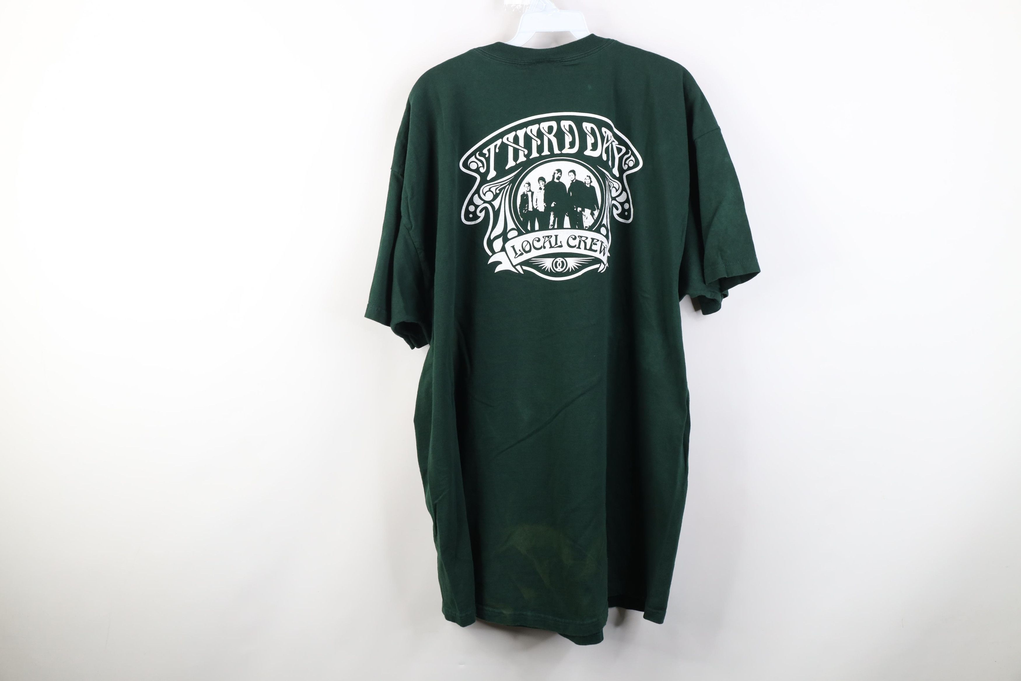 Vintage Vintage Y2K 2003 Crew Come Together Third Day Band T-Shirt Size US XXL / EU 58 / 5 - 13 Thumbnail