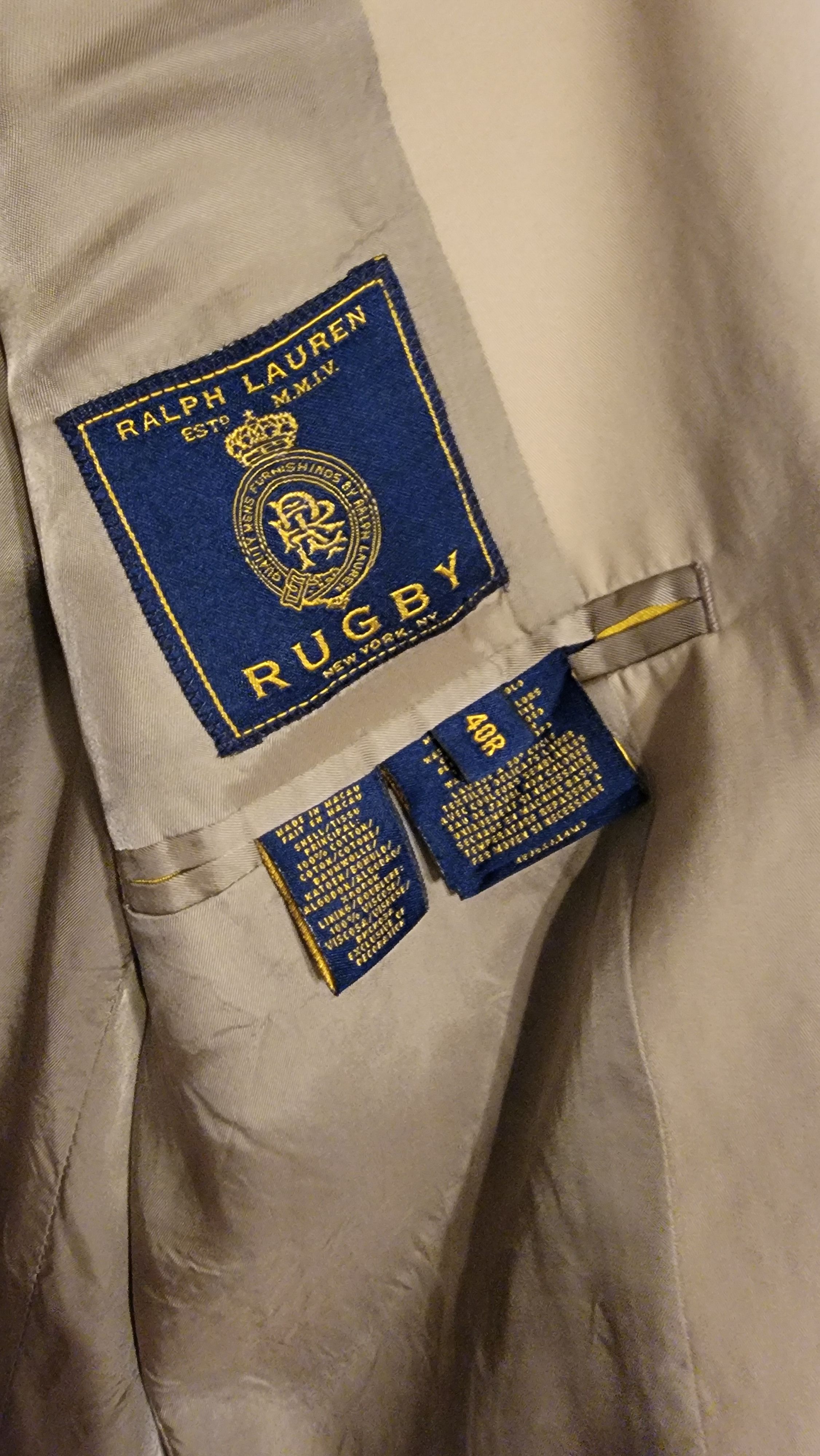 Rugby Ralph Lauren RUGBY RALPH LAUREN Size 40R - 2 Thumbnail