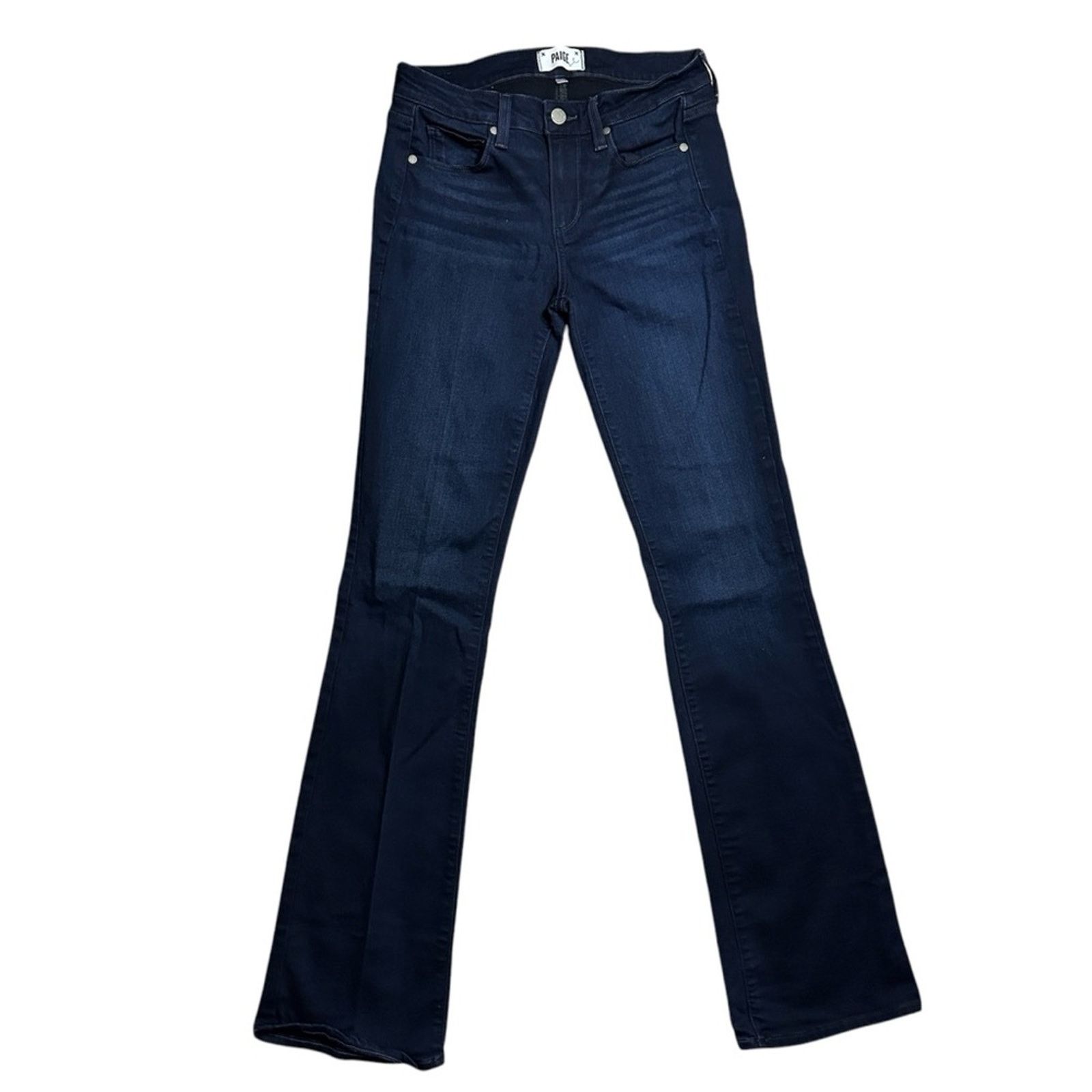 Paige PAIGE Manhattan high-rise bootcut jeans in Eleanor Denim 27 Size 27" / US 4 / IT 40 - 5 Thumbnail