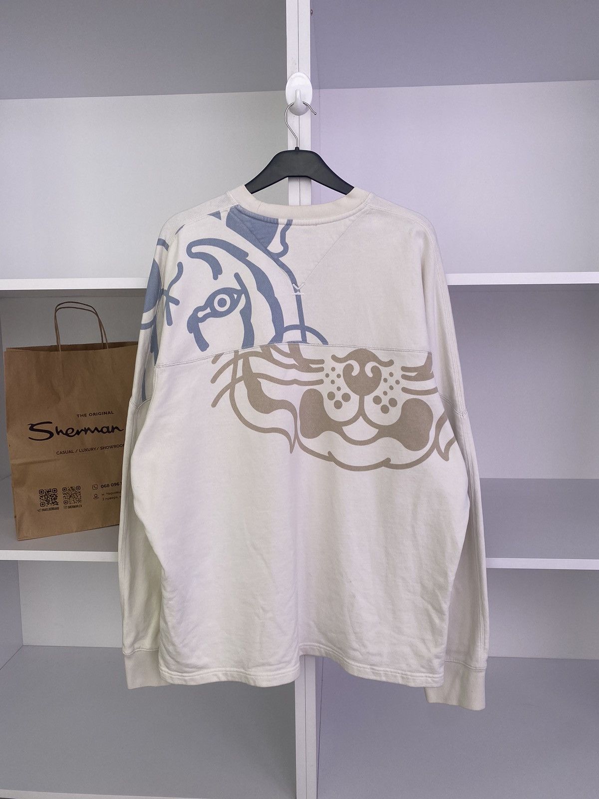 Designer × Kenzo × Vintage Vintage Kenzo Streetwear Sweatshirt Size US L / EU 52-54 / 3 - 11 Thumbnail